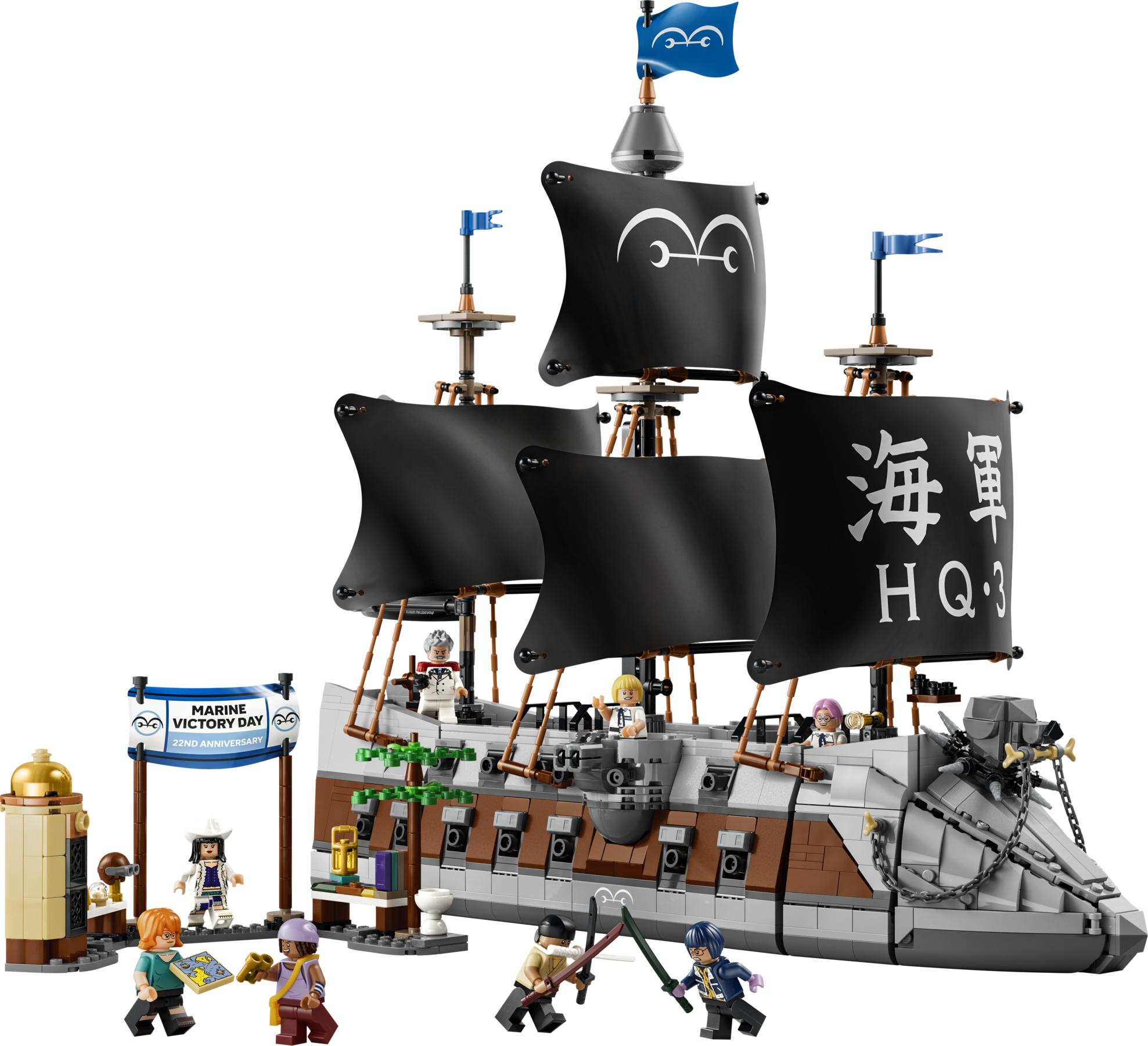 LEGO set 75646-1 Garp's Marine Battleship - Image 1