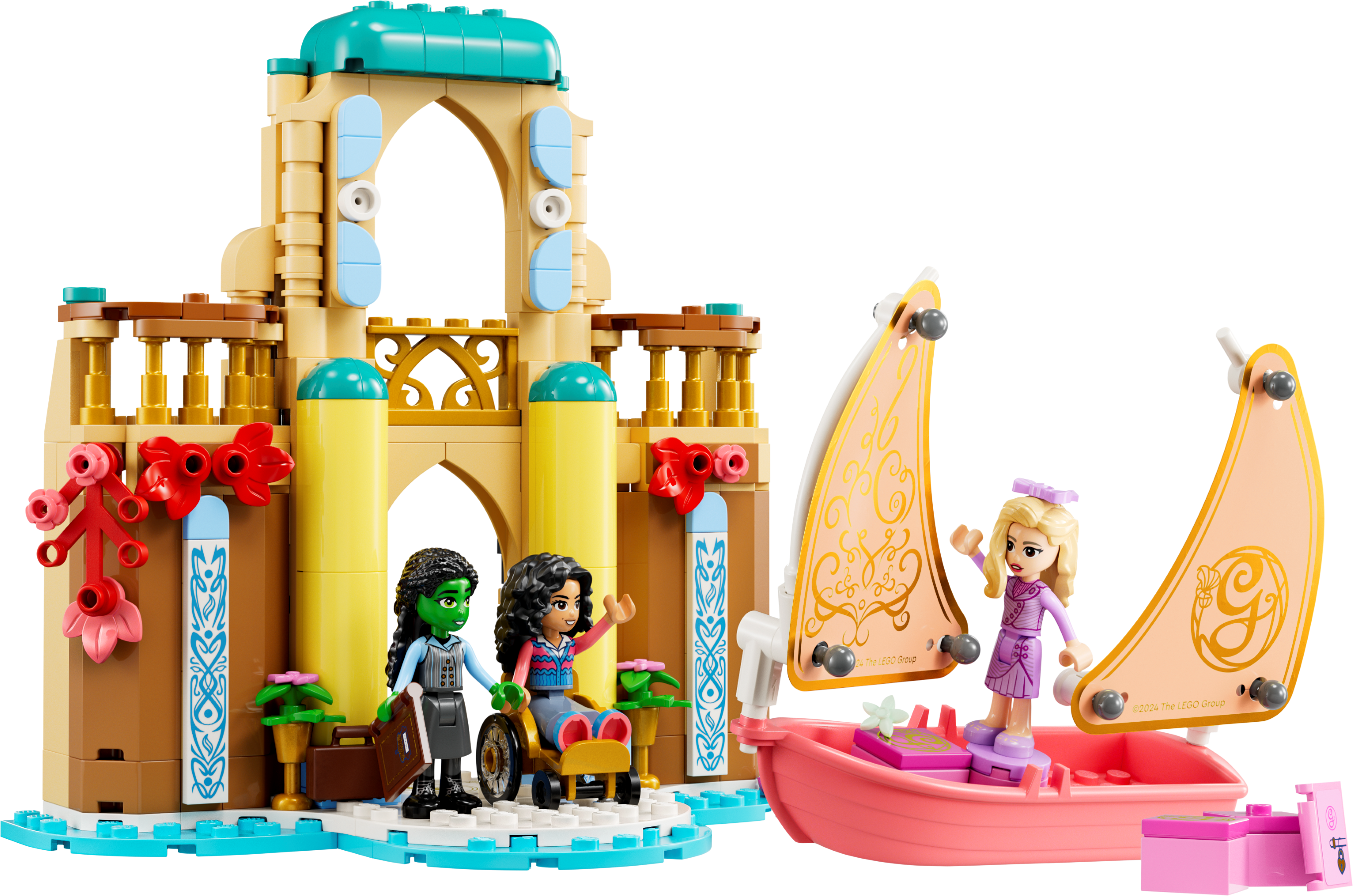 LEGO set 75681-1 Glinda, Elphaba & Nessarose at Shiz Uni - Image 1