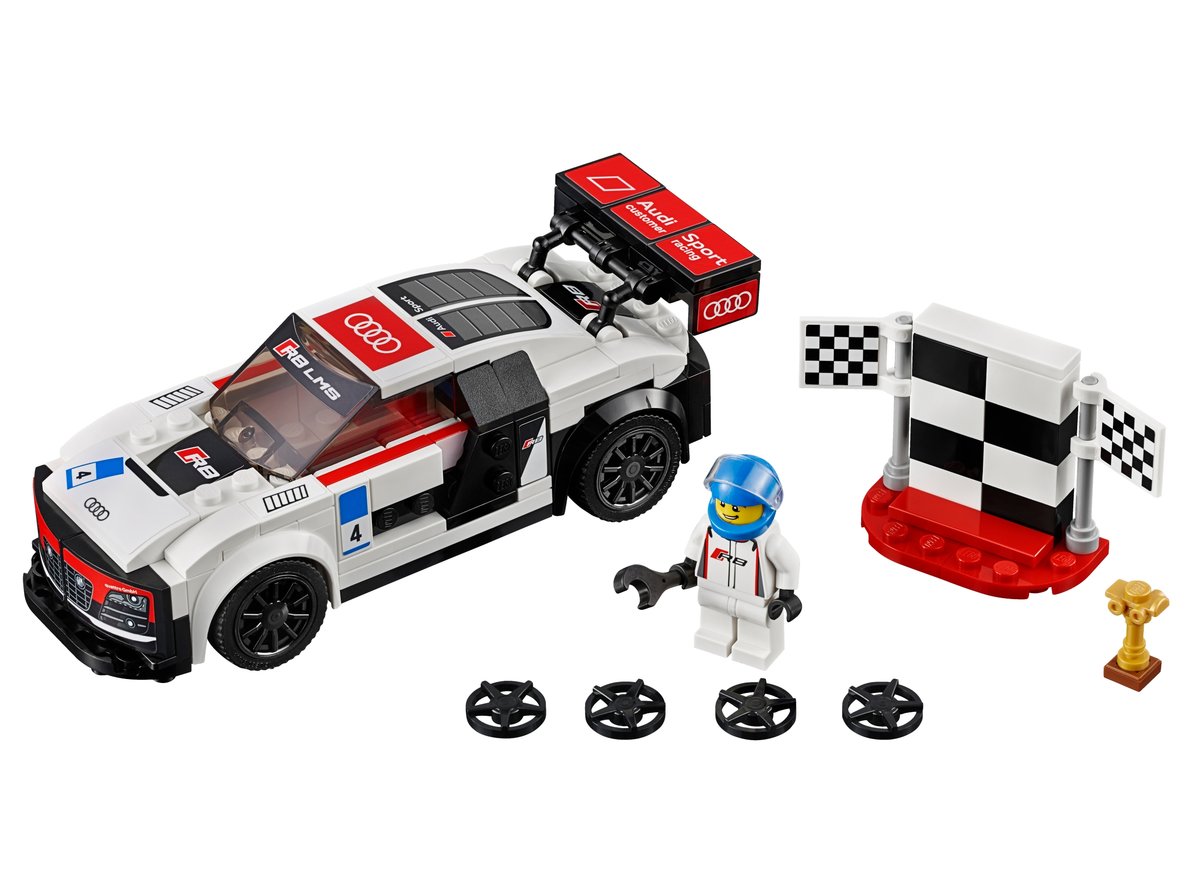 LEGO set 75873-1 Audi R8 LMS ultra - Image 1