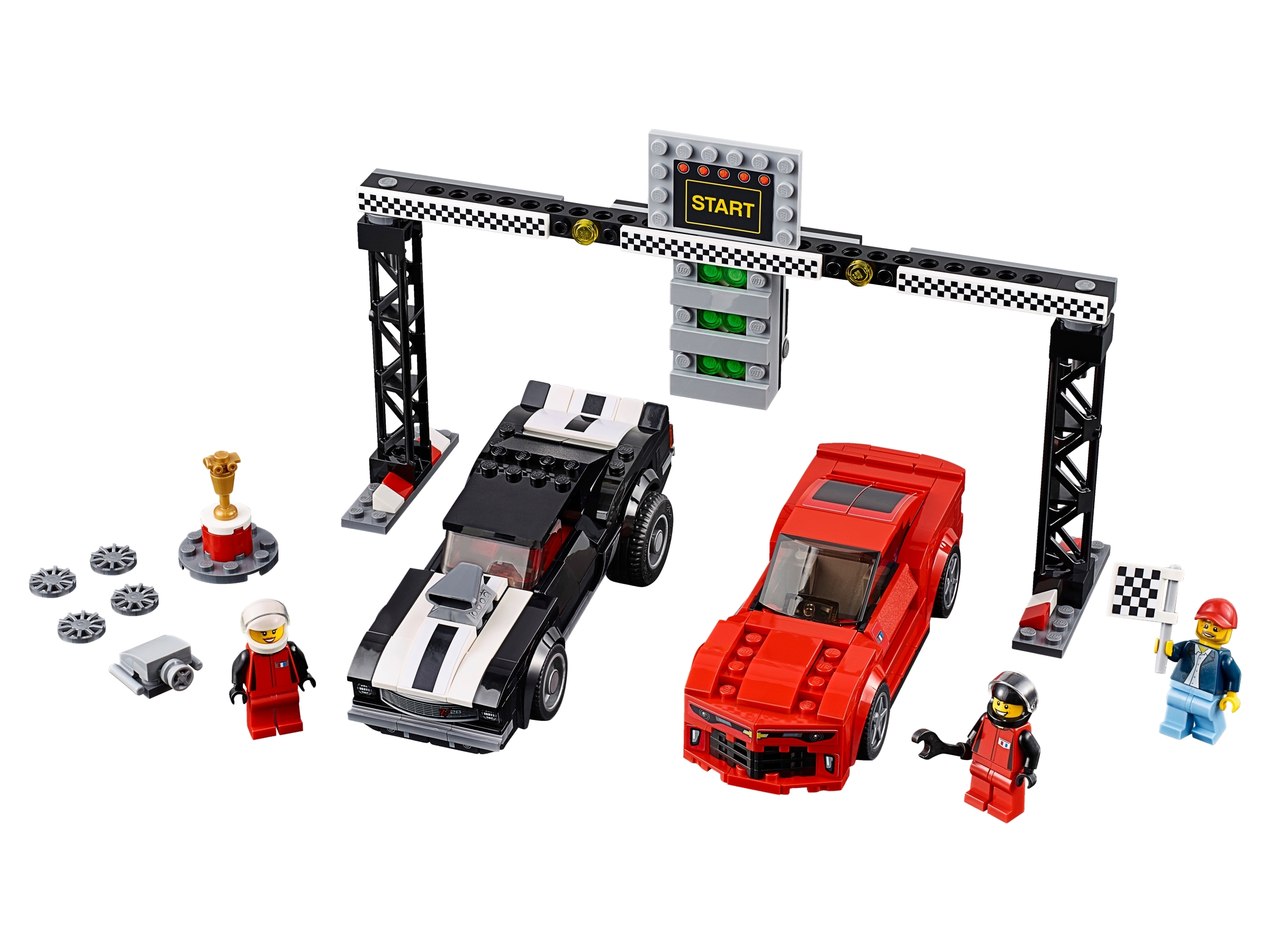 LEGO set 75874-1 Chevrolet Camaro Drag Race - Image 1