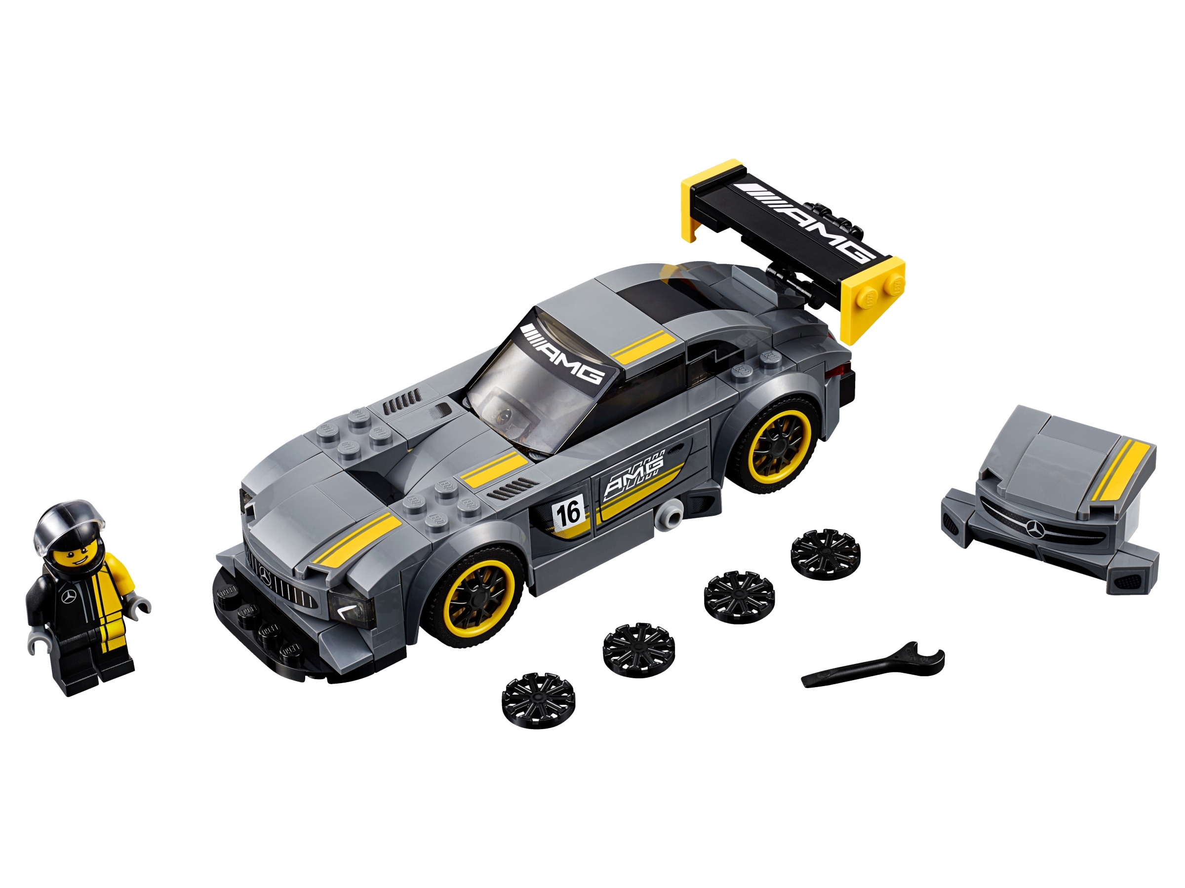 LEGO set 75877-1 Mercedes-AMG GT3 - Image 1