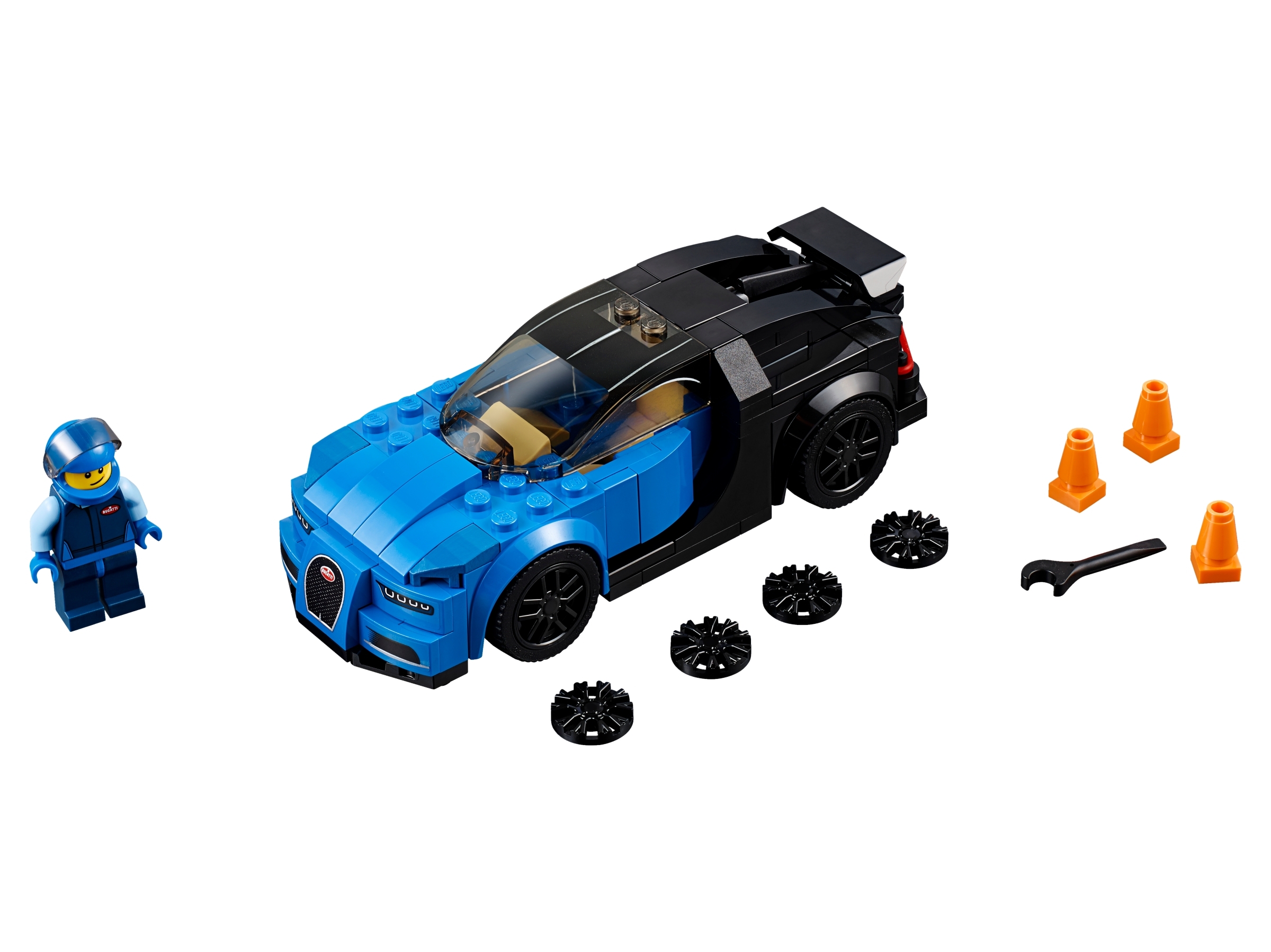 LEGO set 75878-1 Bugatti Chiron - Image 1