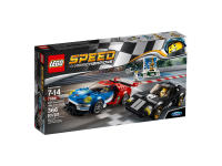 LEGO set 75881-1 2016 Ford GT & 1966 Ford GT40 - Image 2