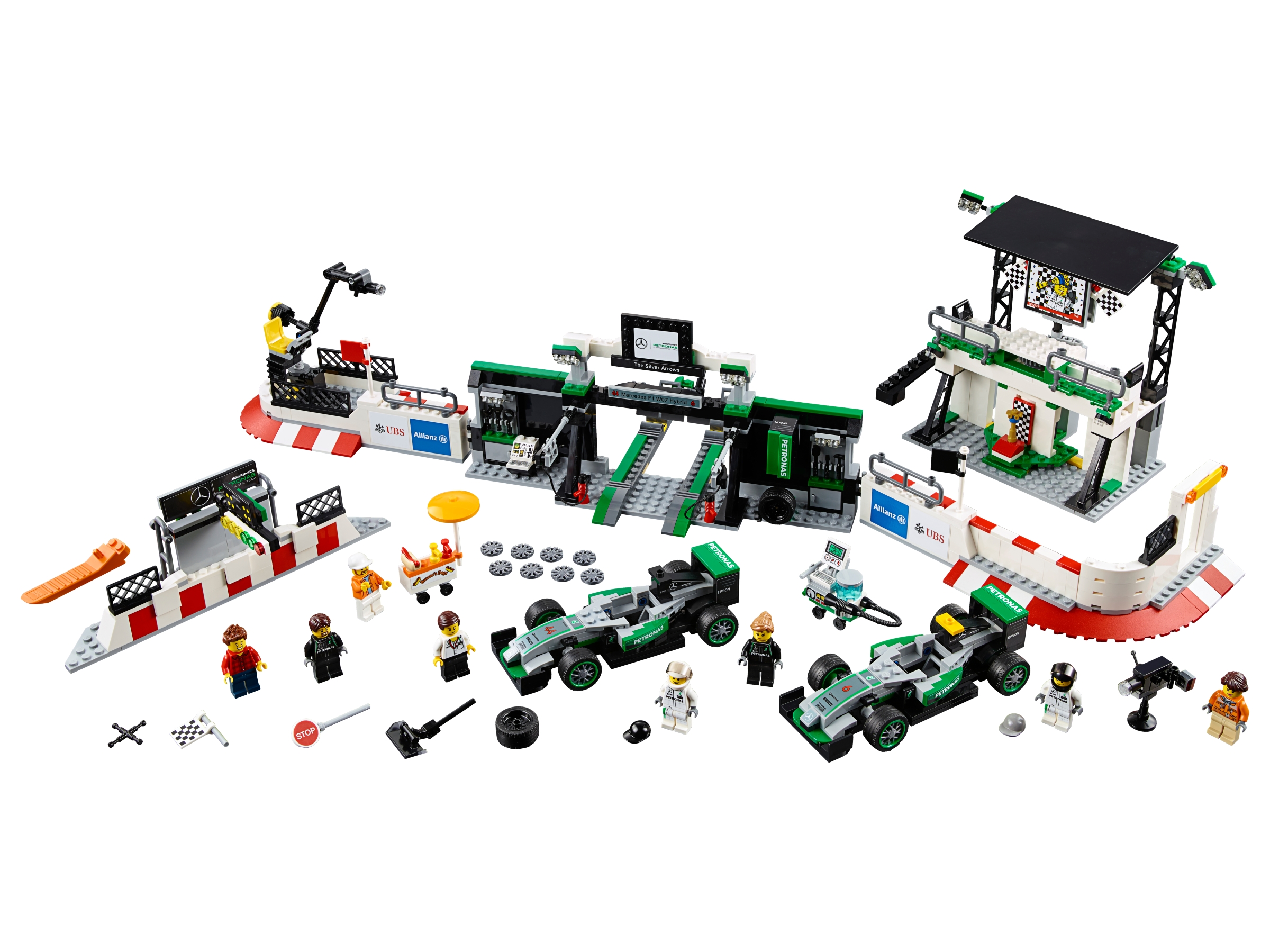 LEGO set 75883-1 MERCEDES AMG PETRONAS Formula One Team - Image 1