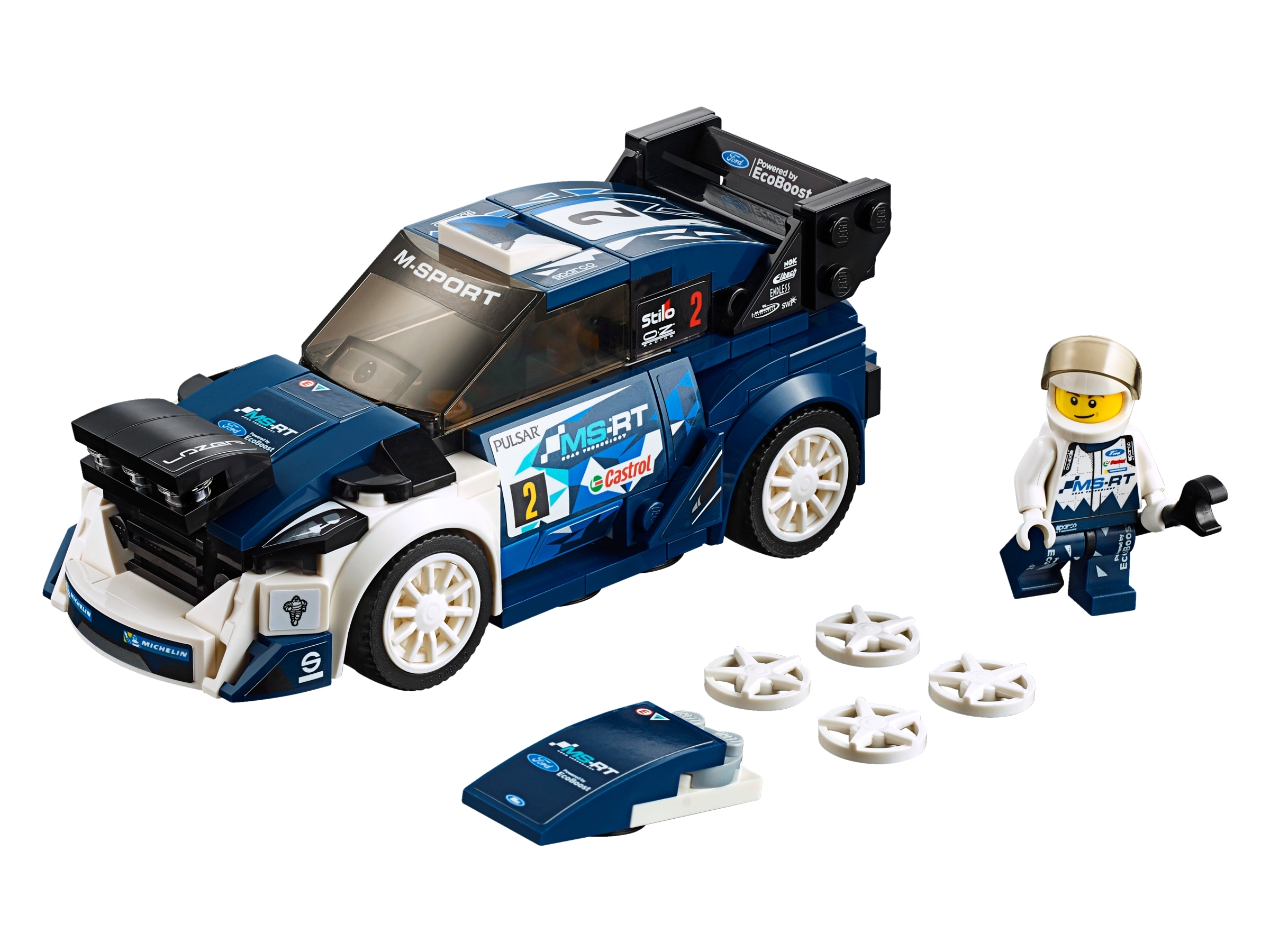LEGO set 75885-1 Ford Fiesta M-Sport WRC - Image 1