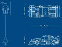 LEGO set 75890-1 Ferrari F40 Competizione - Image 3