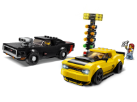 LEGO set 75893-1 2018 Dodge Challenger SRT Demon and 1970 Dodge Charger R/T - Image 7