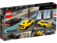 LEGO set 75893-1 2018 Dodge Challenger SRT Demon and 1970 Dodge Charger R/T - Image 14