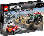 LEGO set 75894-1 1967 Mini Cooper S Rally and 2018 MINI John Cooper Works Buggy - Image 2
