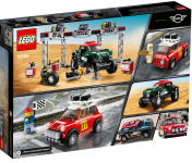LEGO set 75894-1 1967 Mini Cooper S Rally and 2018 MINI John Cooper Works Buggy - Image 13