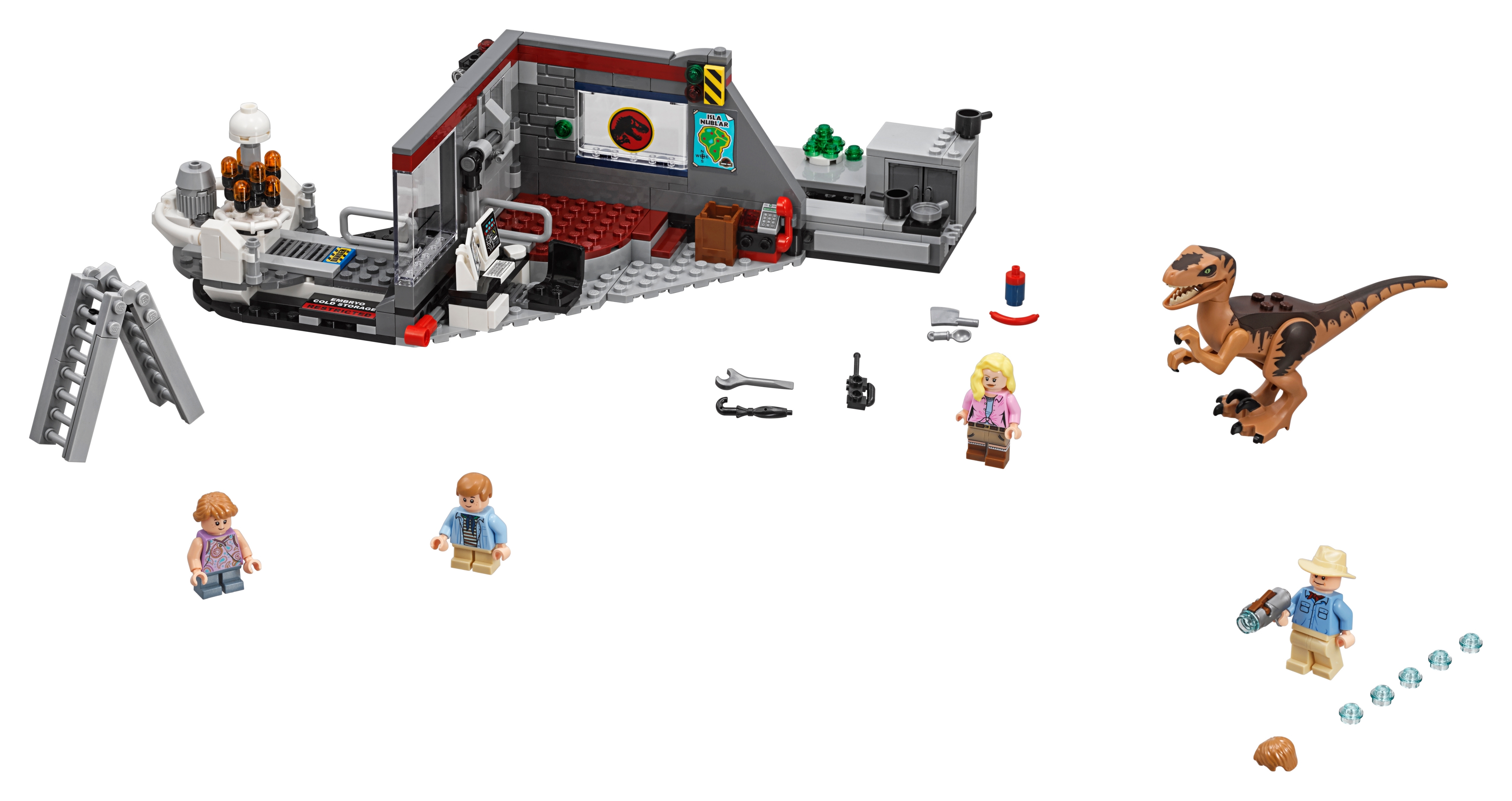 LEGO set 75932-1 Jurassic Park Velociraptor Chase - Image 1