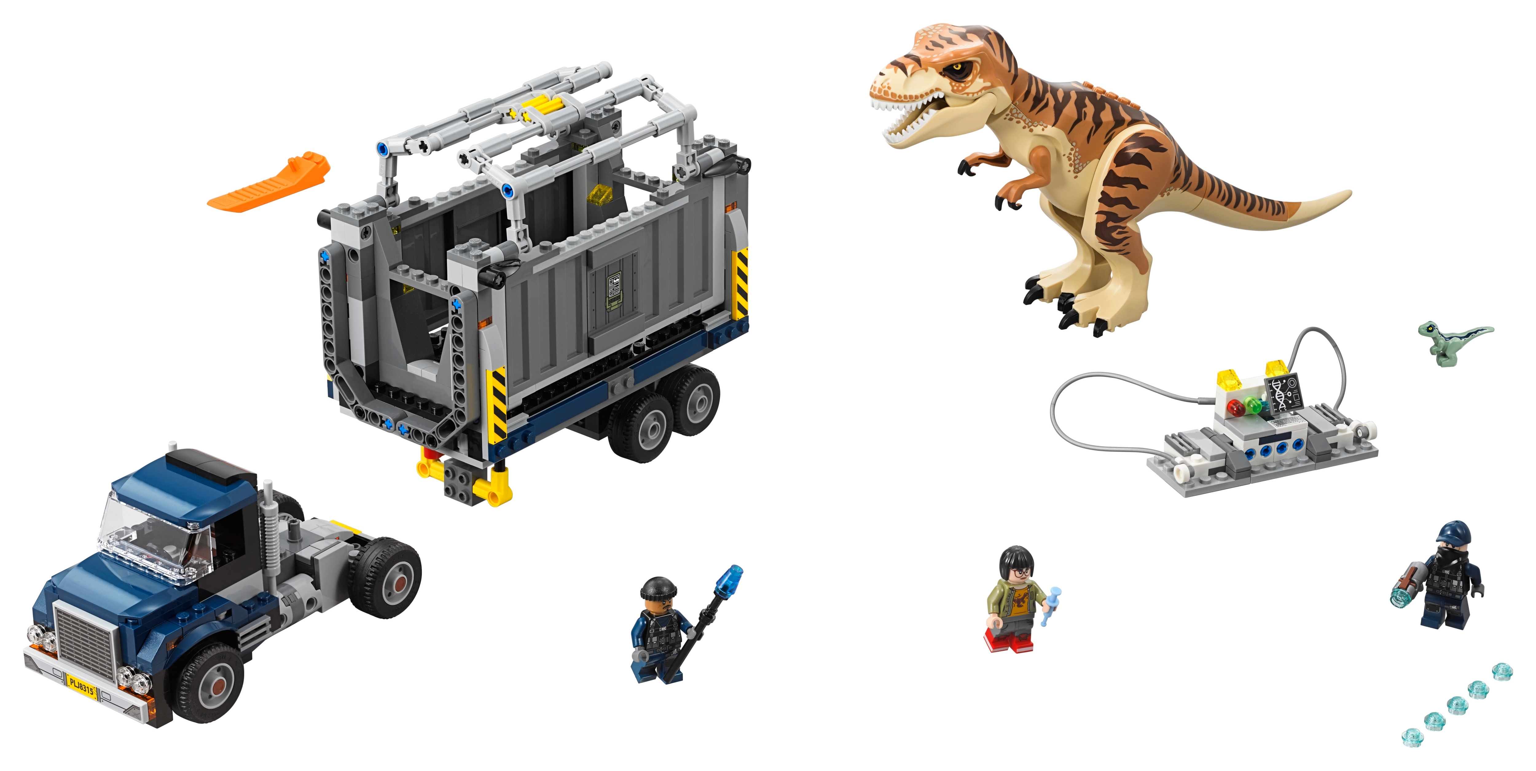LEGO set 75933-1 T-Rex Transport - Image 1