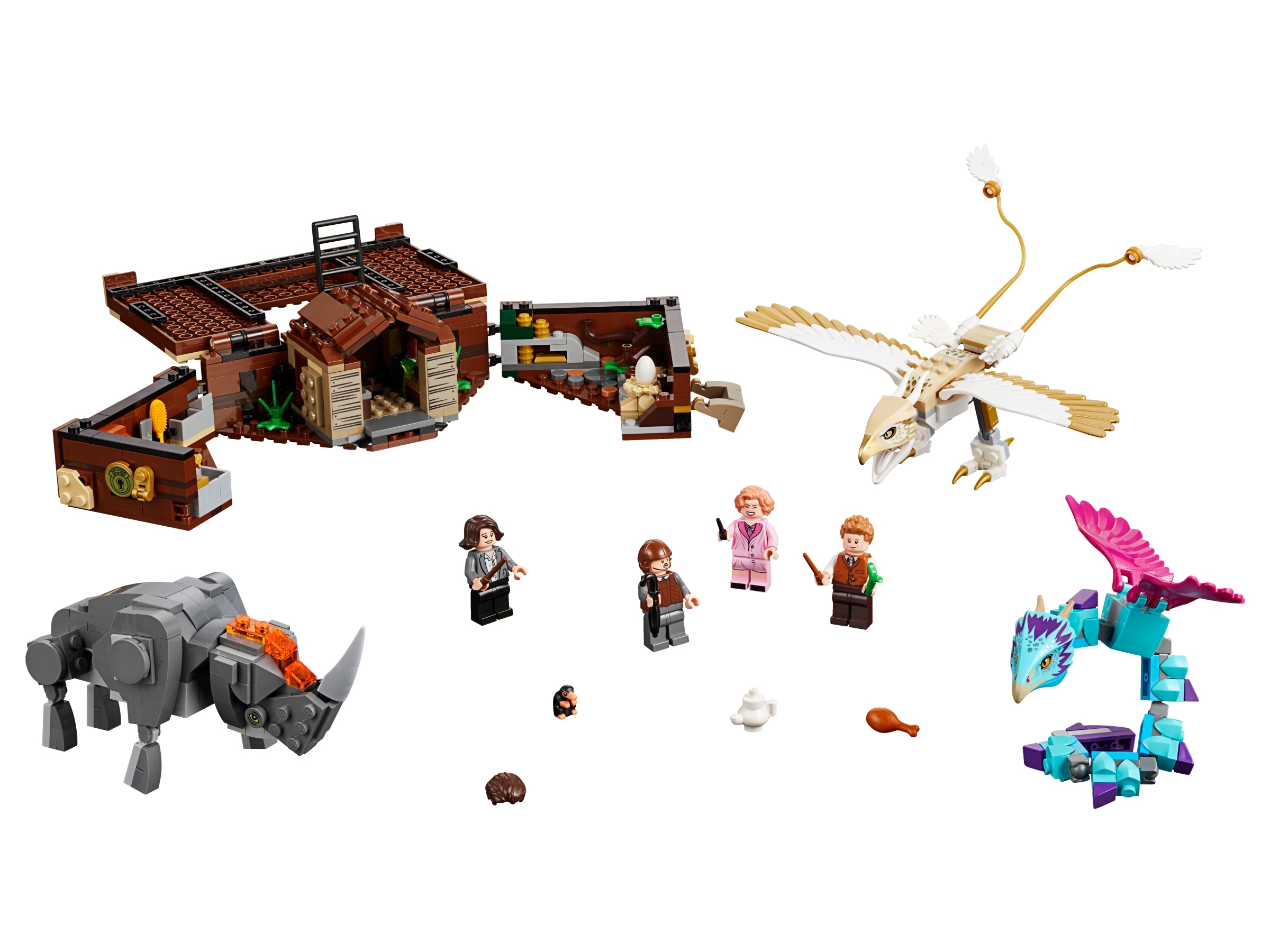 LEGO set 75952-1 Newt's Case of Magical Creatures - Image 1