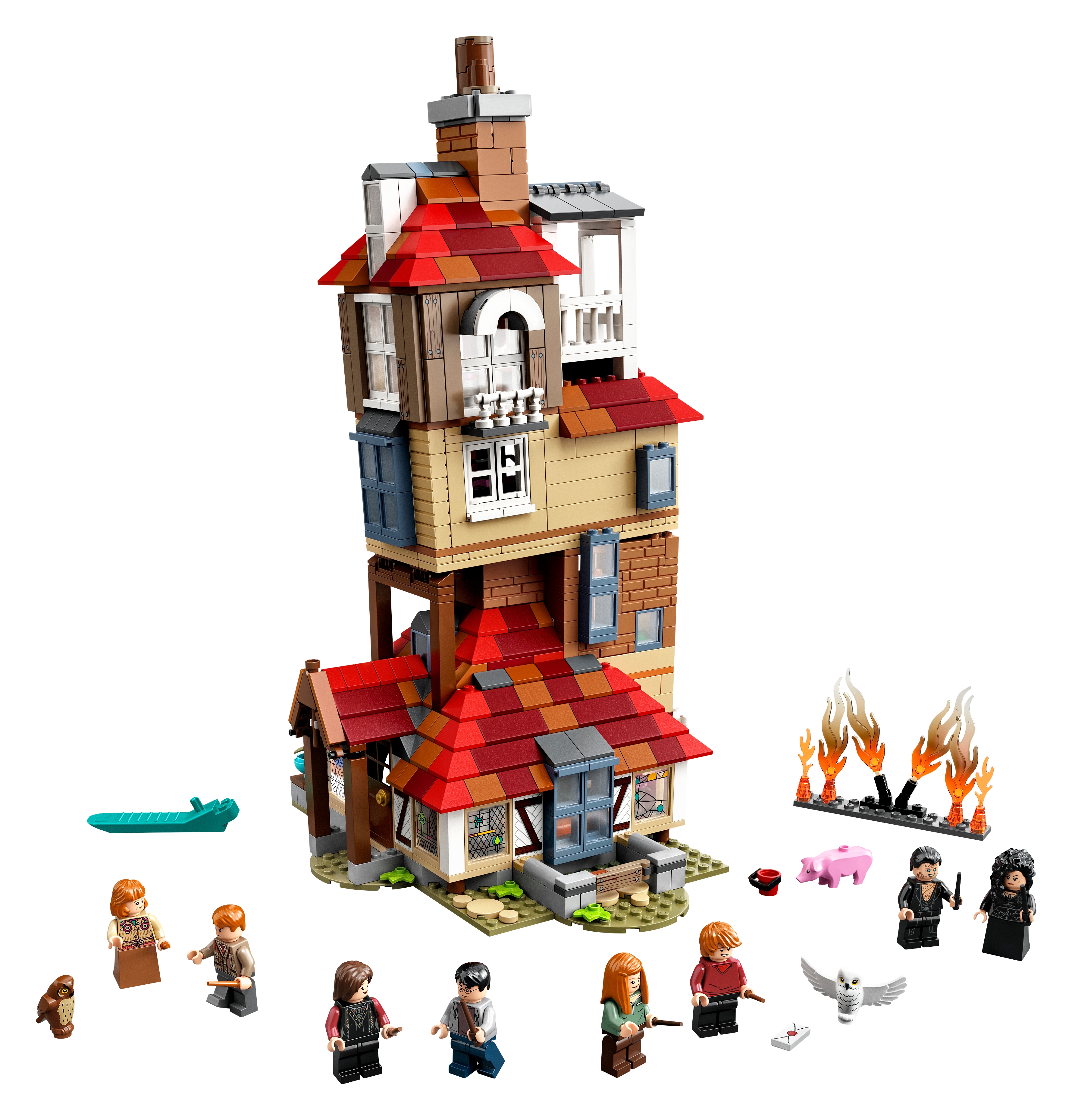 LEGO set 75980-1 Attack on The Burrow - Image 1