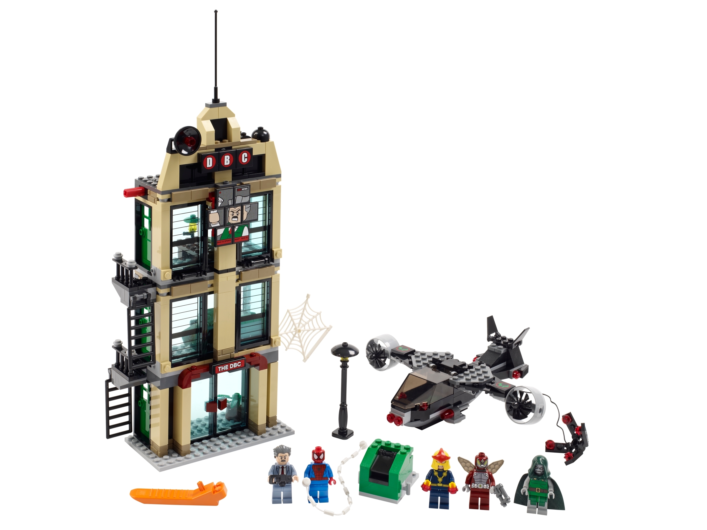 LEGO set 76005-1 Spider-Man: Daily Bugle Showdown - Image 1