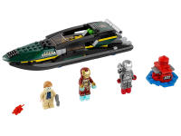 LEGO set 76006-1 Iron Man: Extremis Sea Port Battle - Image 1