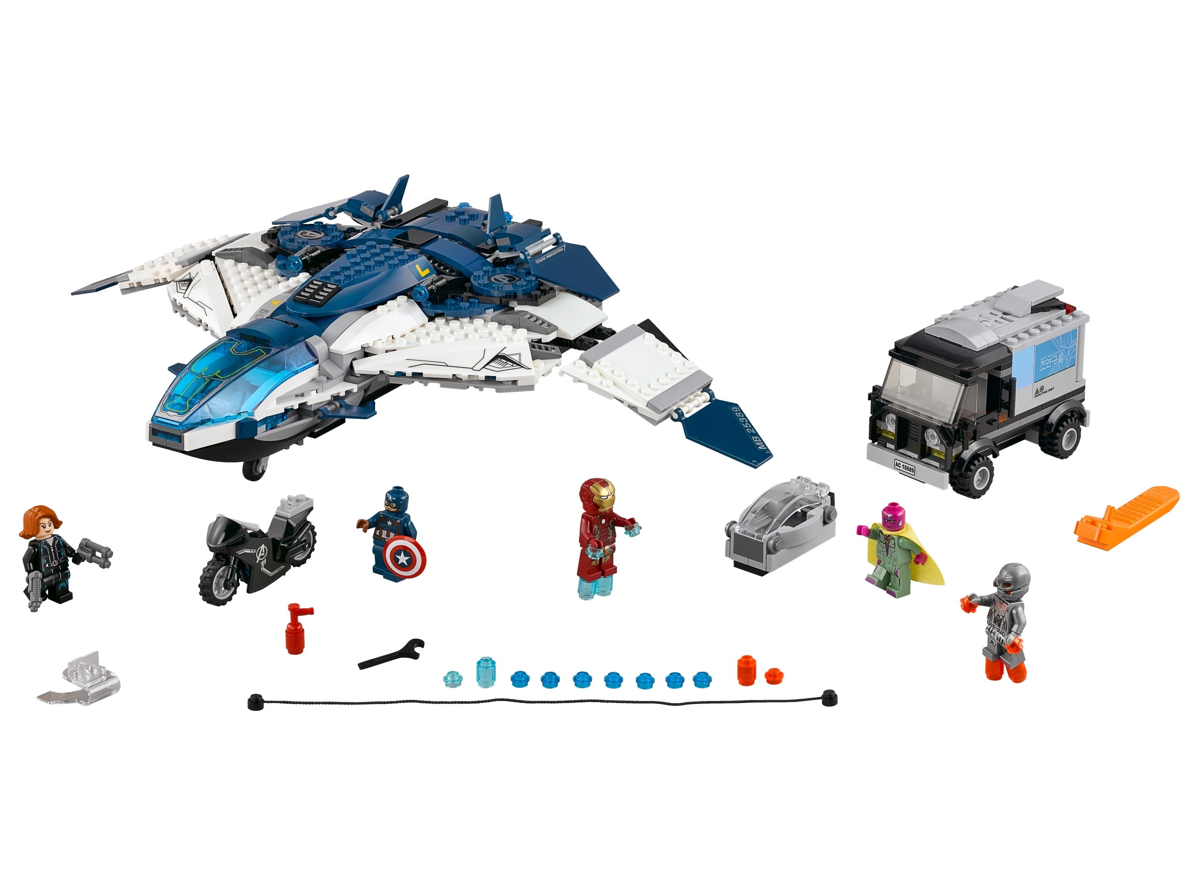 LEGO set 76032-1 The Avengers Quinjet City Chase - Image 1