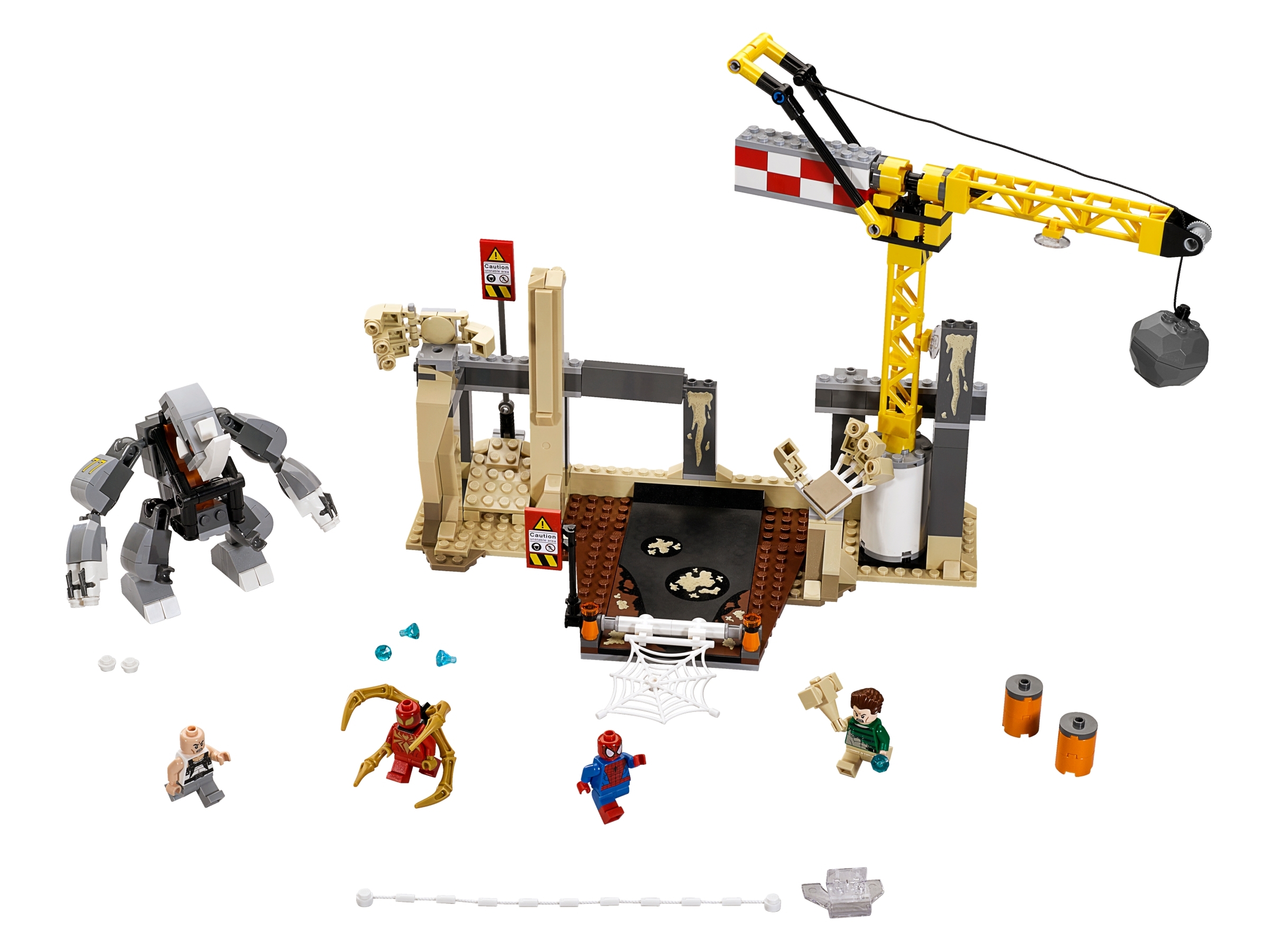 LEGO set 76037-1 Rhino and Sandman Super Villain Team-up - Image 1