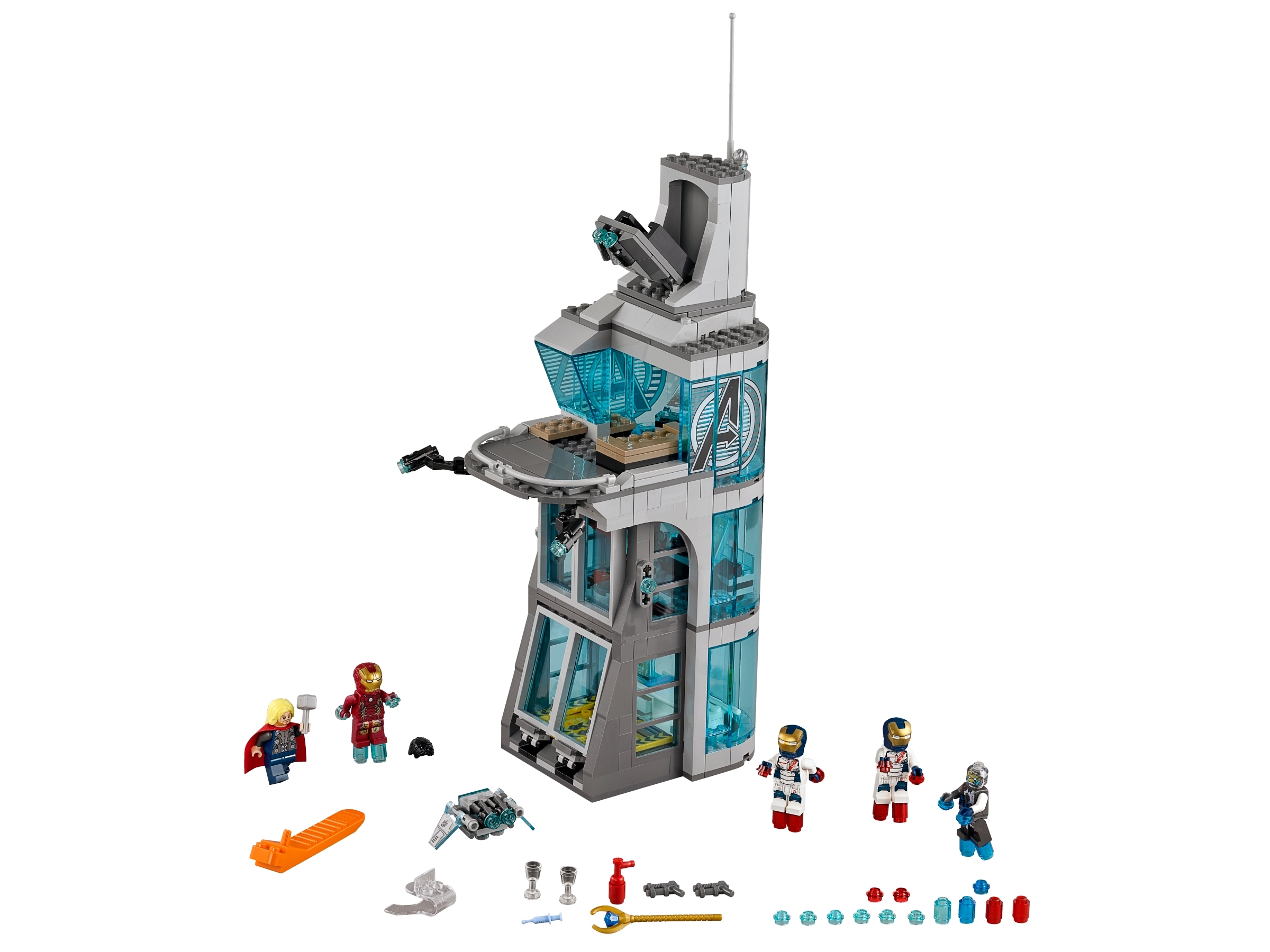 LEGO set 76038-1 Attack on Avengers Tower - Image 1