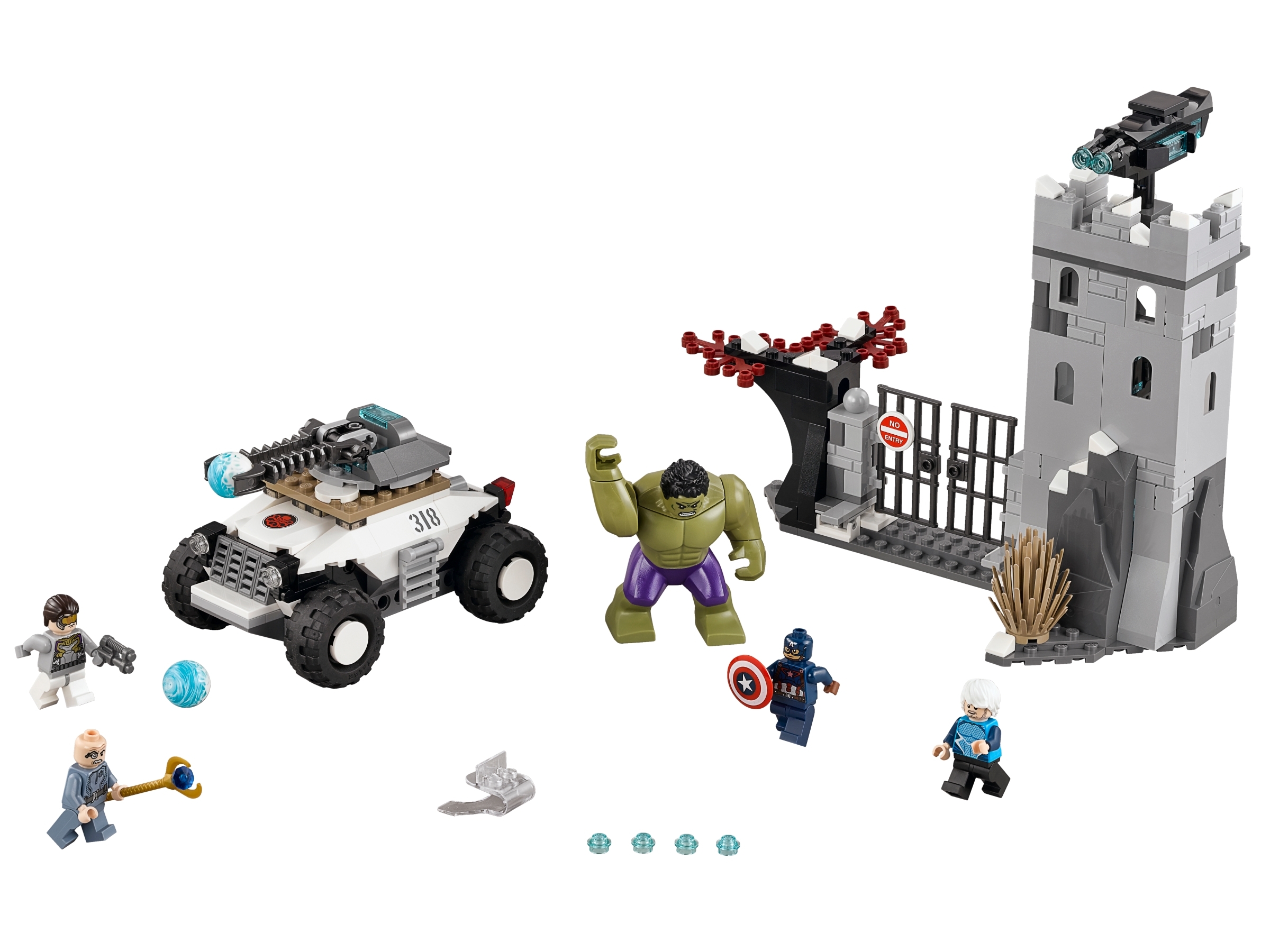 LEGO set 76041-1 The Hydra Fortress Smash - Image 1