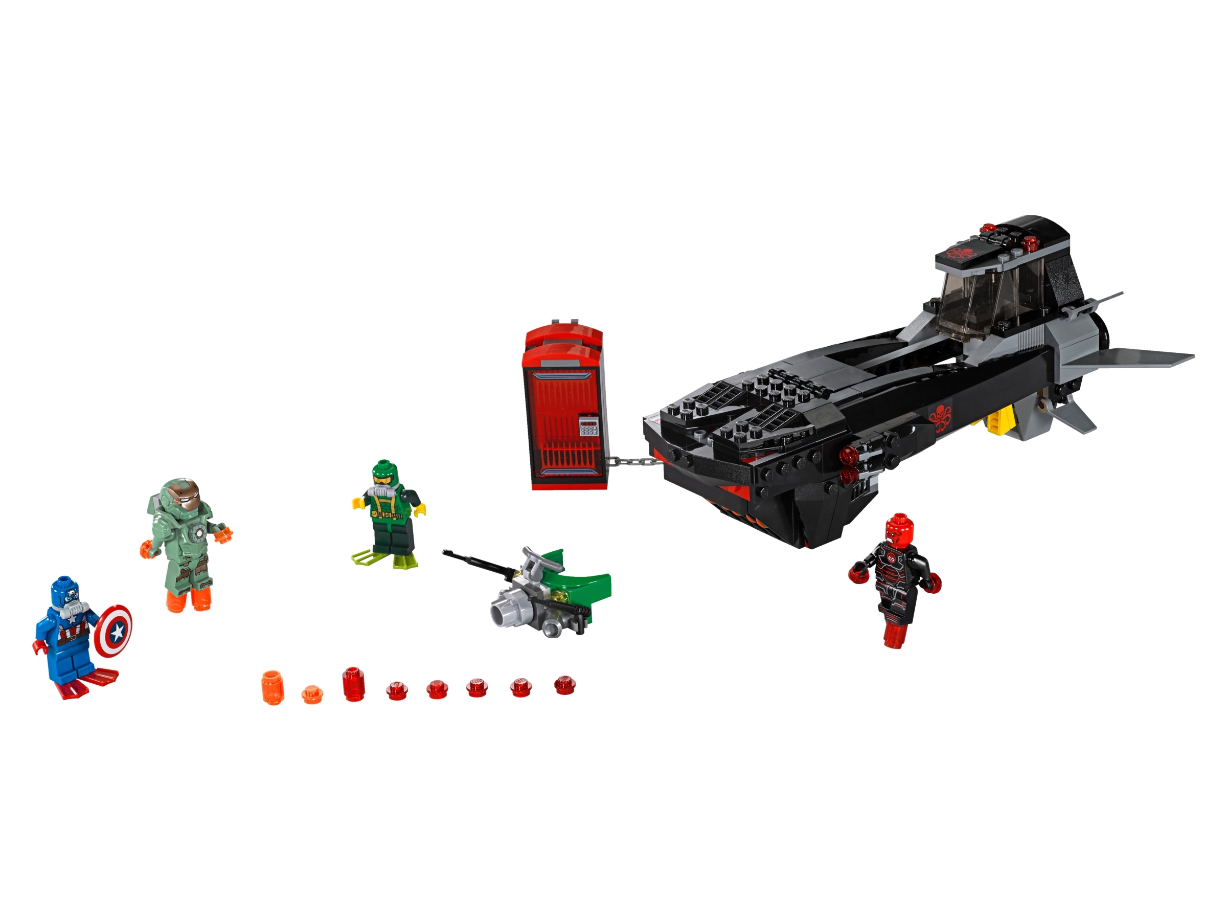LEGO set 76048-1 Iron Skull Sub Attack - Image 1