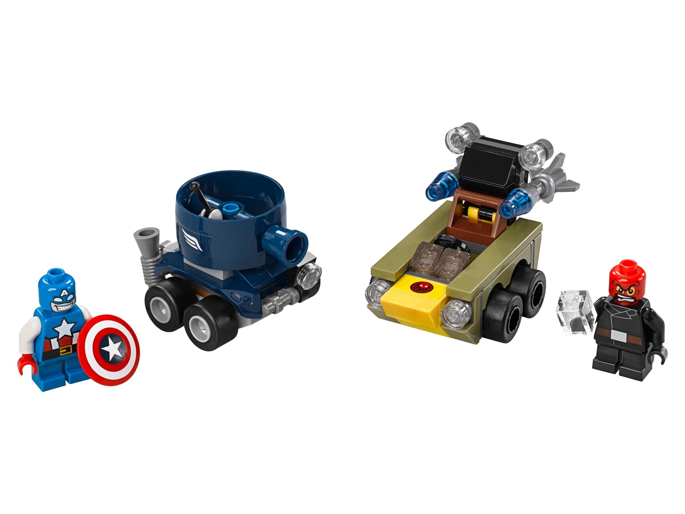 LEGO set 76065-1 Mighty Micros: Captain America vs. Red Skull - Image 1