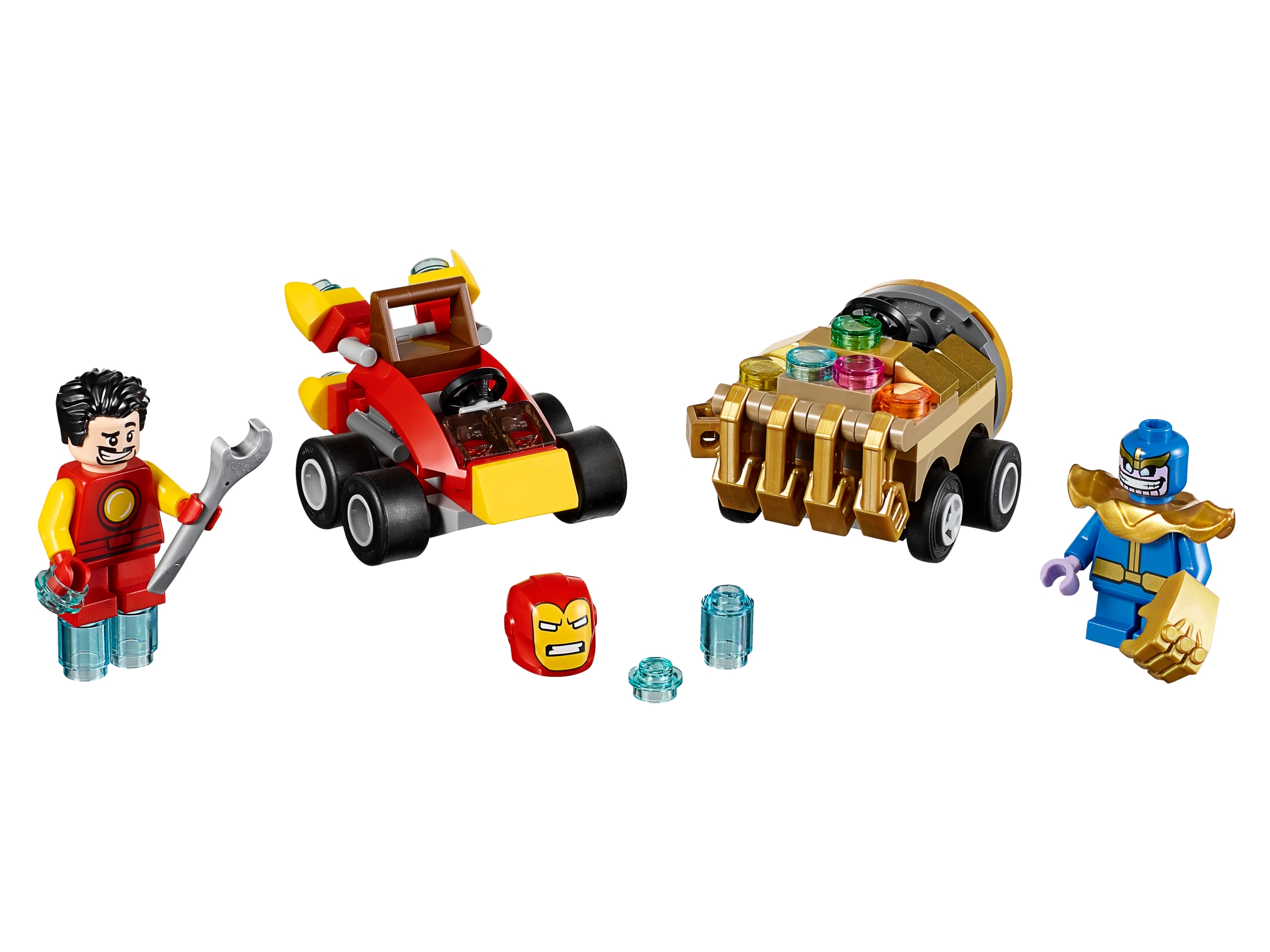 LEGO set 76072-1 Mighty Micros: Iron Man vs. Thanos - Image 1