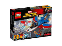 LEGO set 76076-1 Captain America Jet Pursuit - Image 2