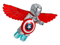 LEGO set 76076-1 Captain America Jet Pursuit - Image 6