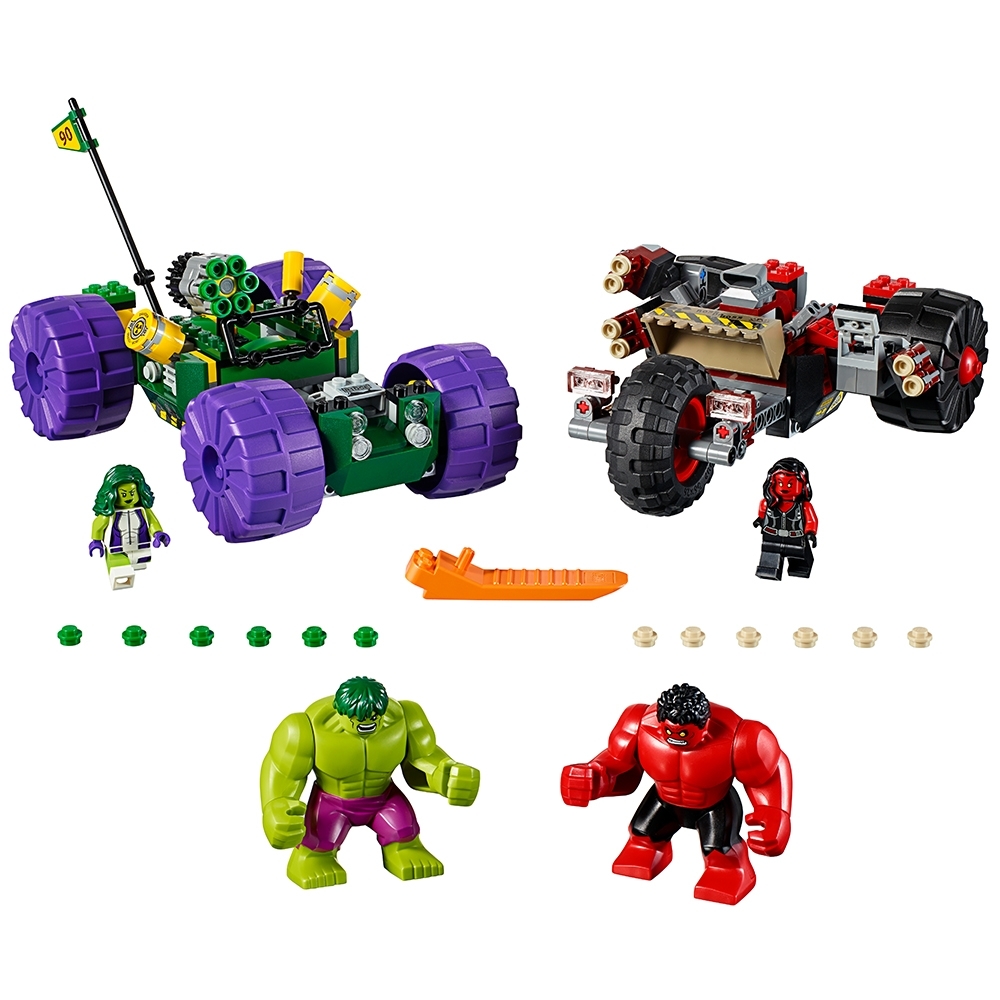 LEGO set 76078-1 Hulk vs. Red Hulk - Image 1