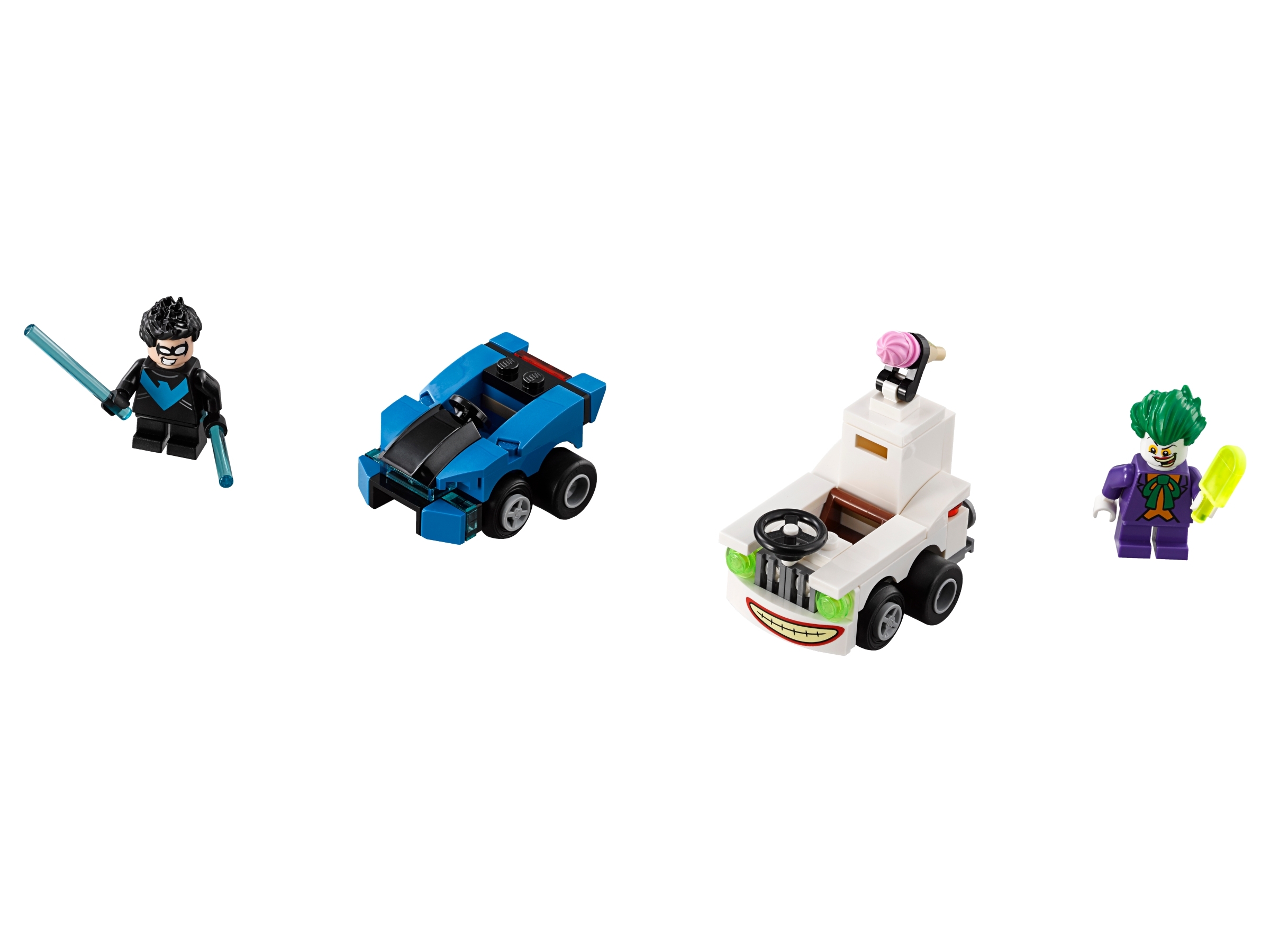LEGO set 76093-1 Mighty Micros: Nightwing vs. The Joker - Image 1