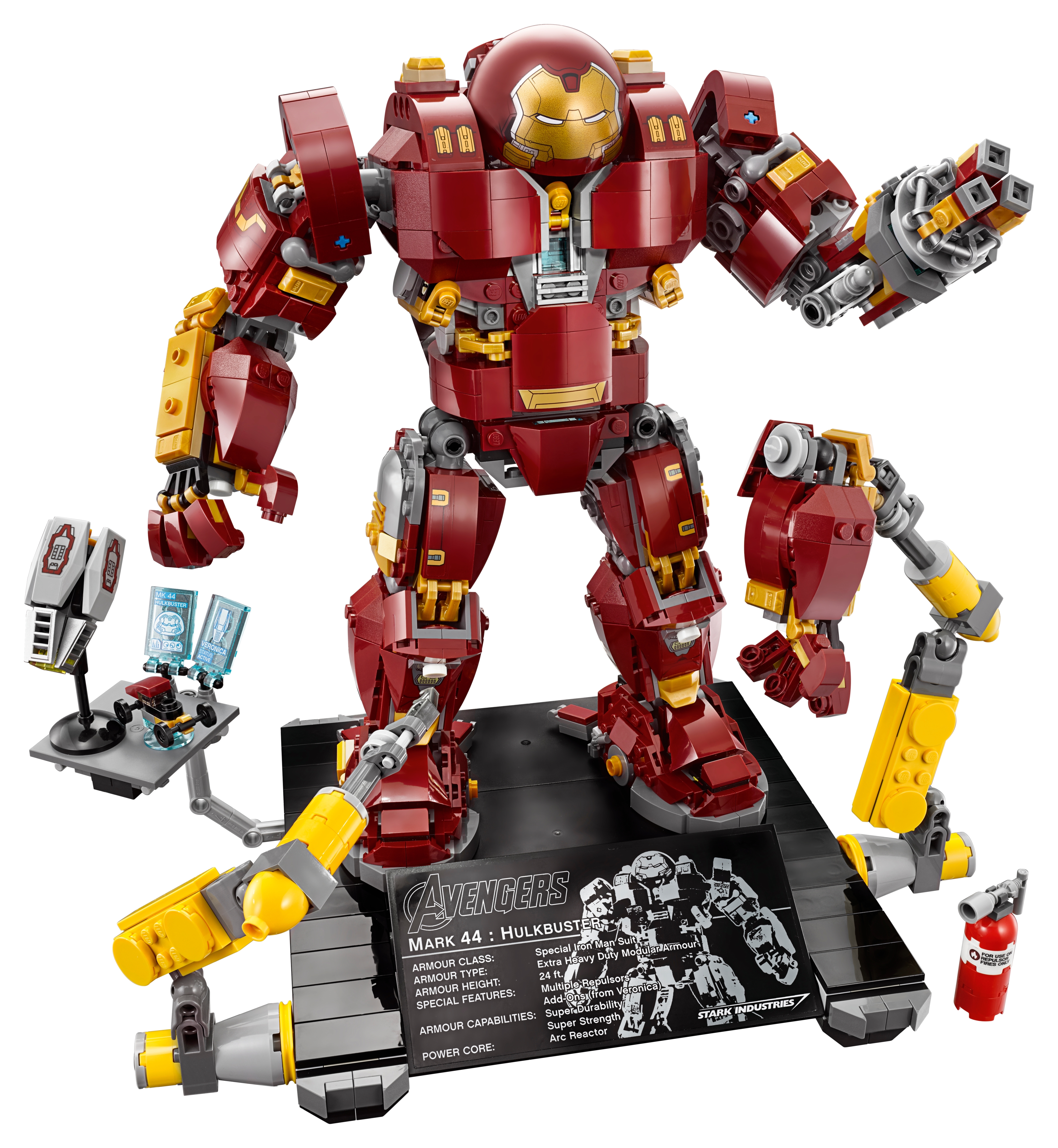 LEGO set 76105-1 The Hulkbuster: Ultron Edition - Image 1