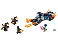 LEGO set 76123-1 Captain America: Outriders Attack - Image 1