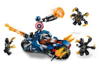 LEGO set 76123-1 Captain America: Outriders Attack - Image 4