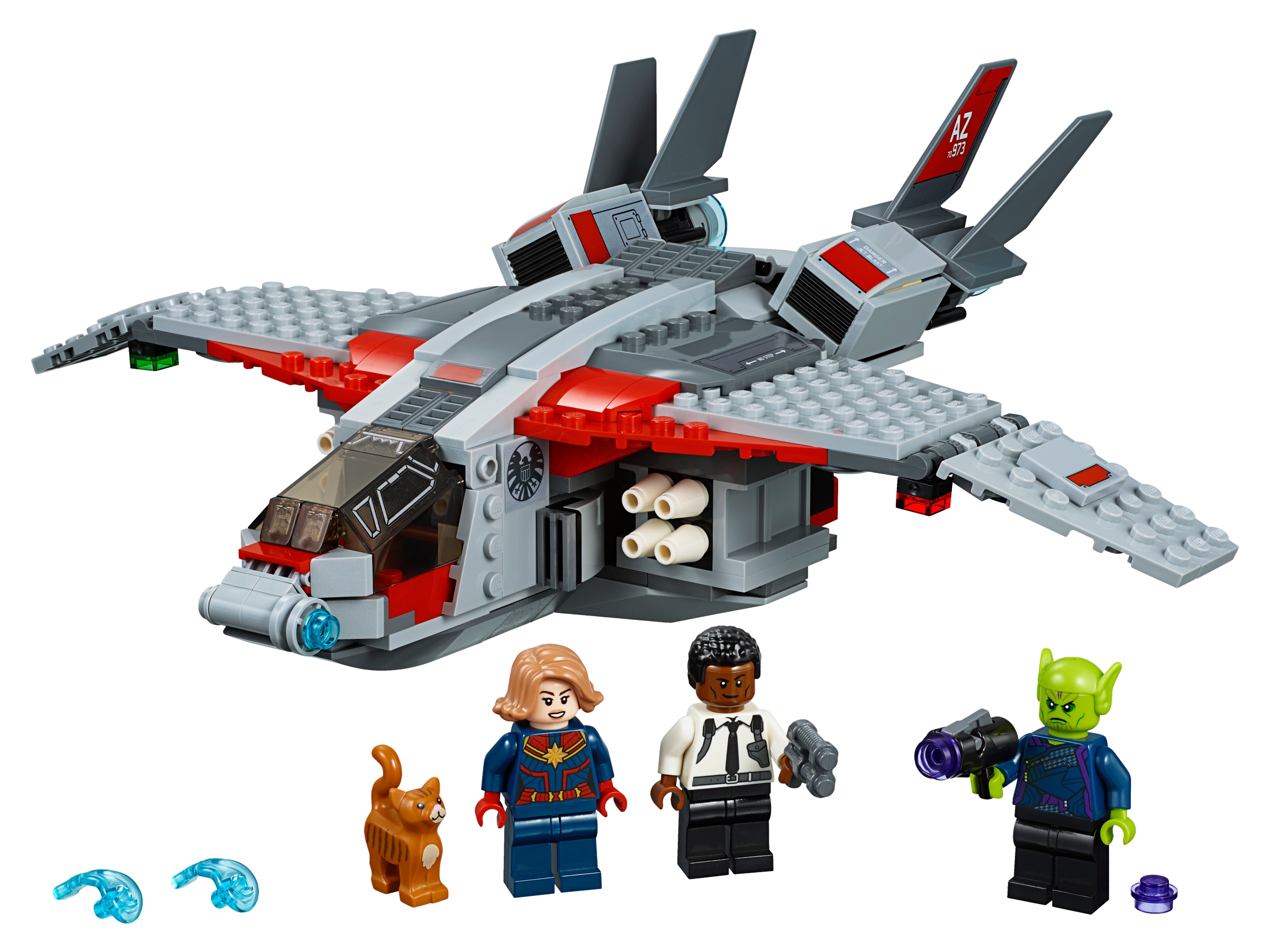 LEGO set 76127-1 Captain Marvel and The Skrull Attack - Image 1