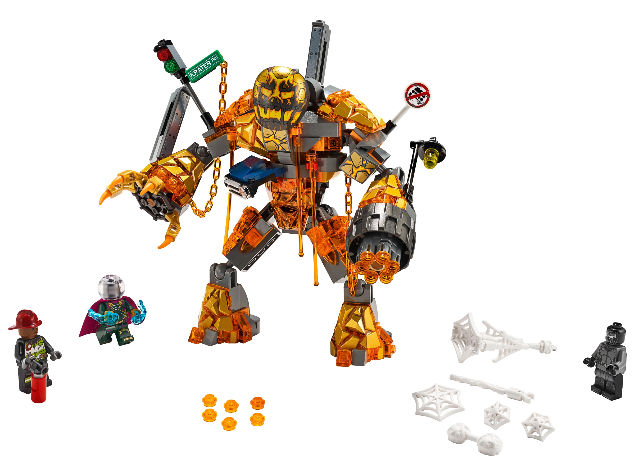LEGO set 76128-1 Molten Man Battle - Image 1