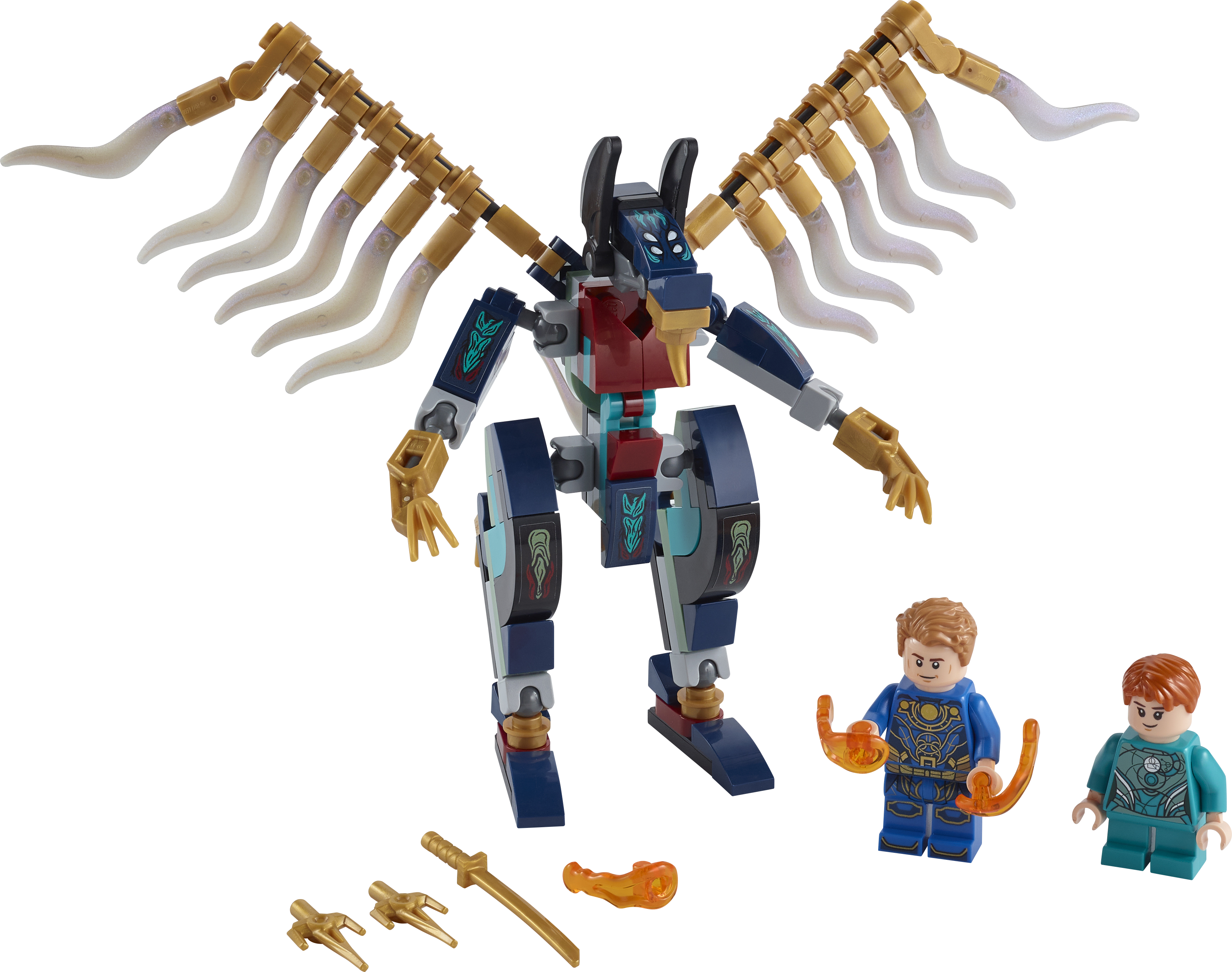 LEGO set 76145-1 Eternals' Aerial Assault - Image 1
