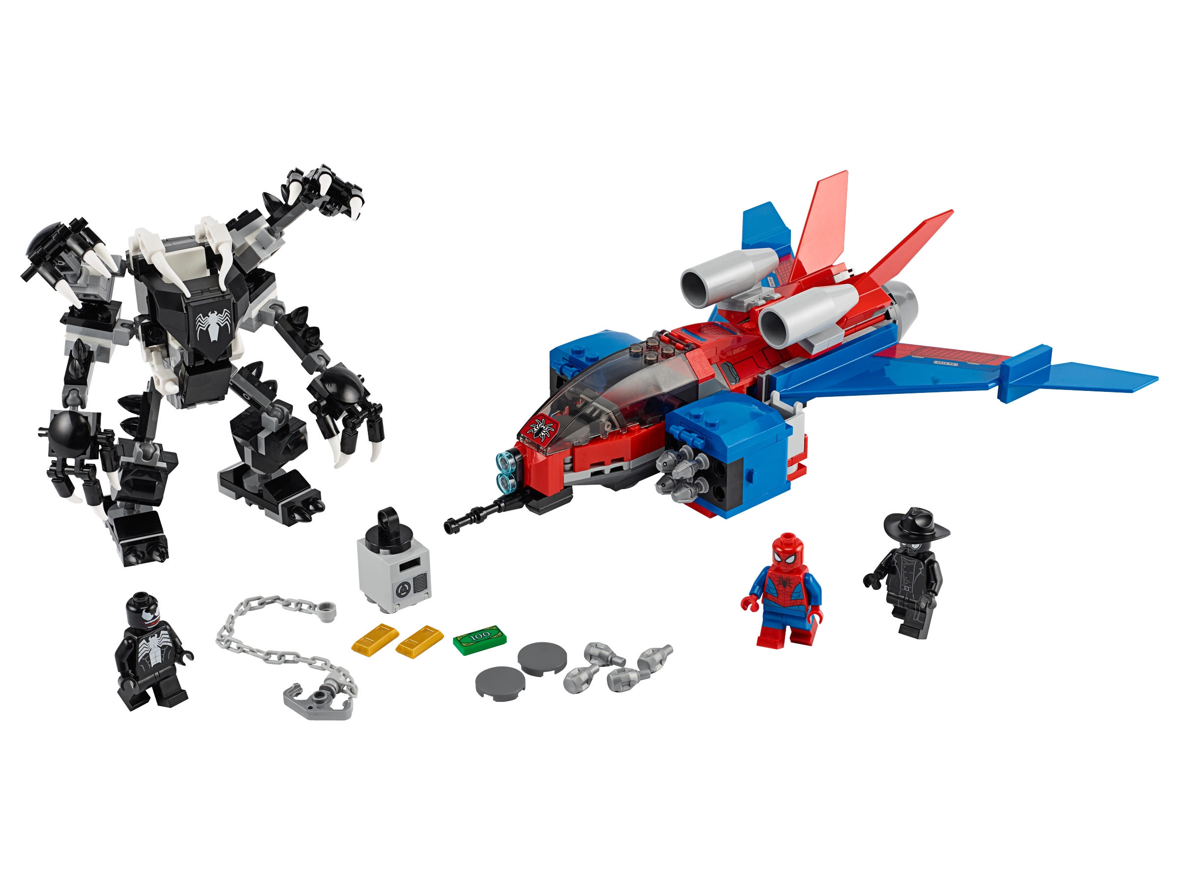 LEGO set 76150-1 Spiderjet vs. Venom Mech - Image 1