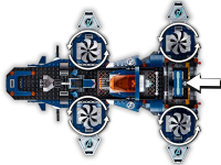LEGO set 76153-1 Avengers Helicarrier - Image 8