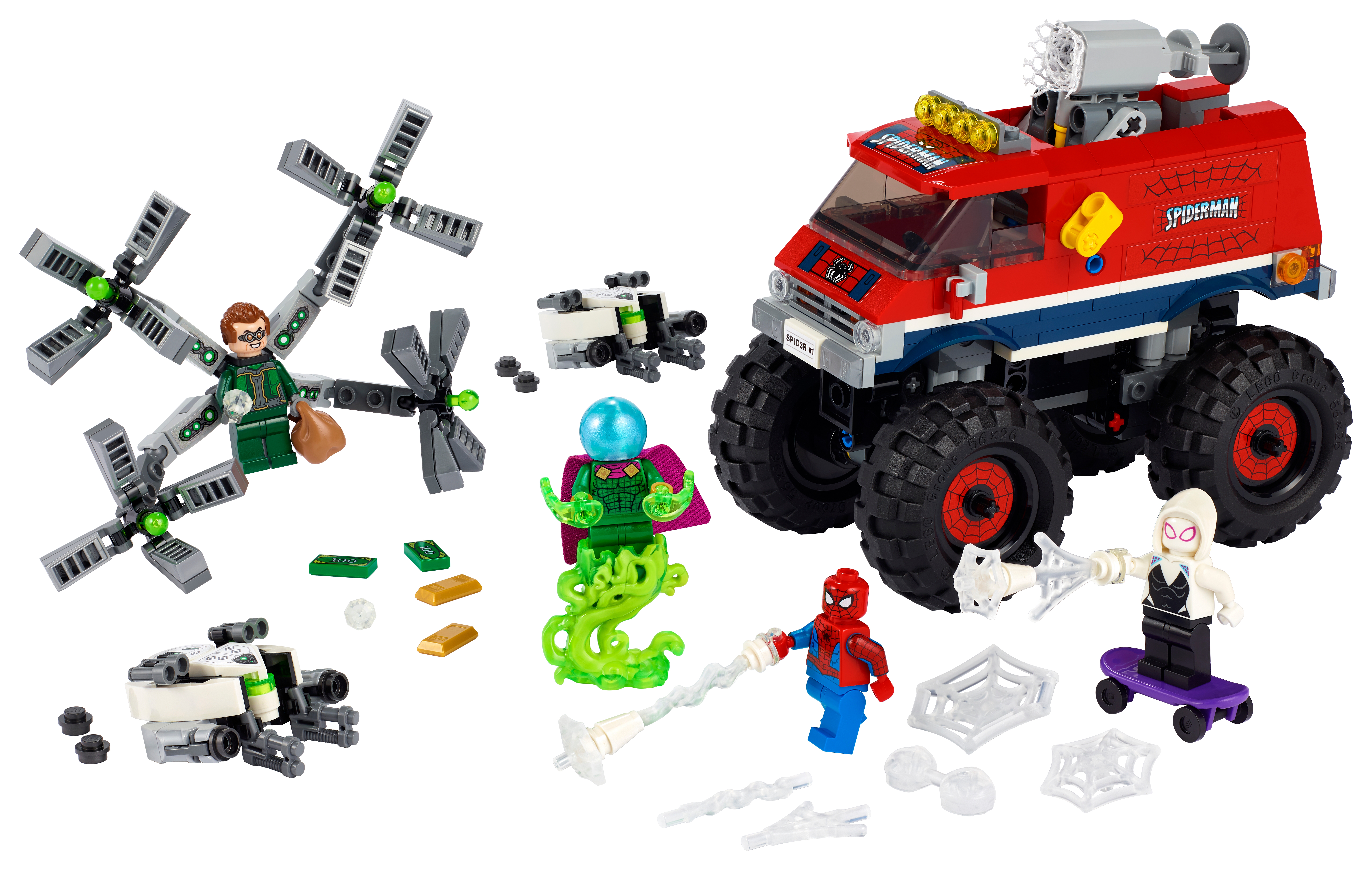 LEGO set 76174-1 Spider-Man's Monster Truck vs. Mysterio - Image 1