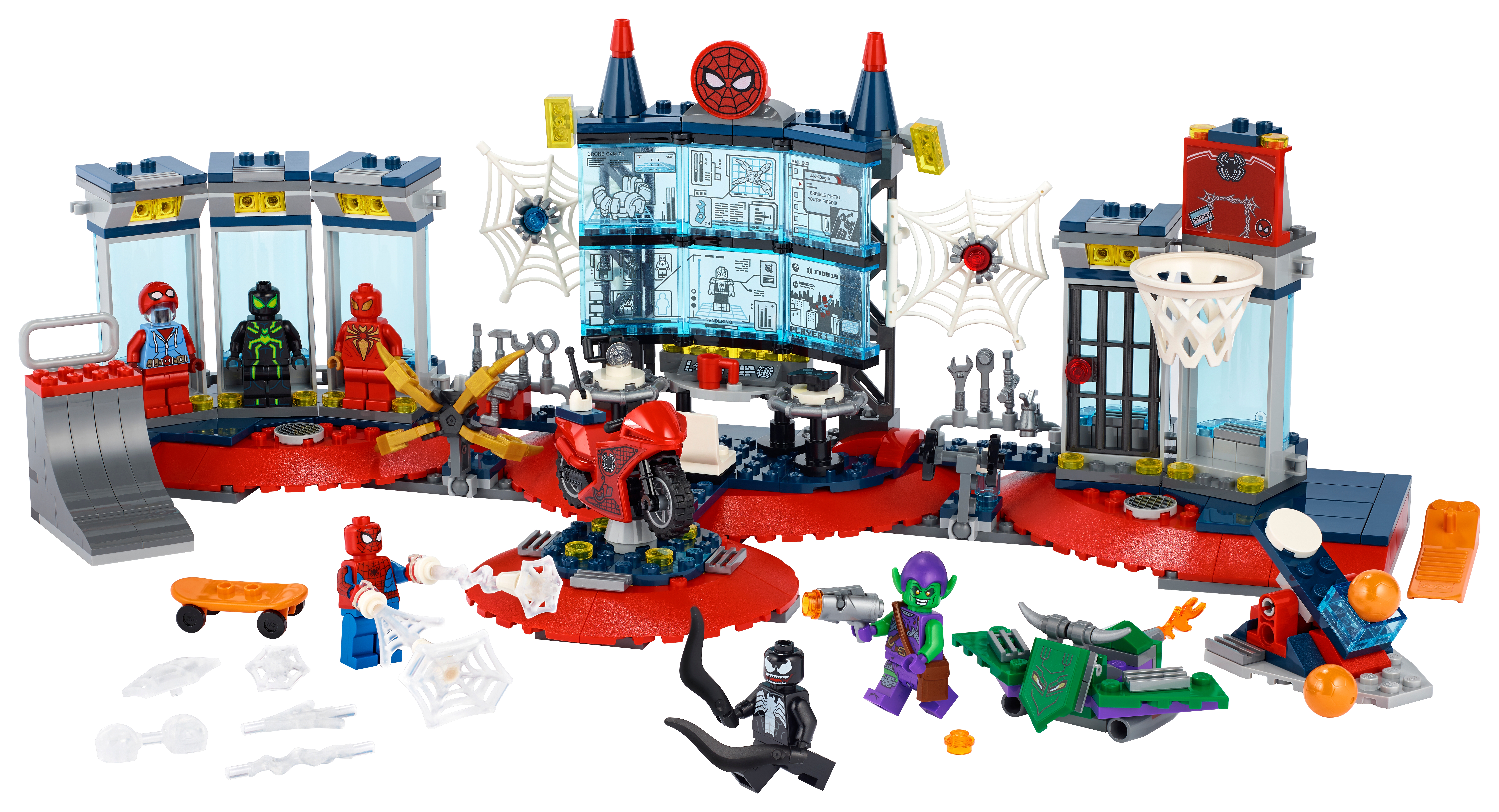 LEGO set 76175-1 Attack on the Spider Lair - Image 1