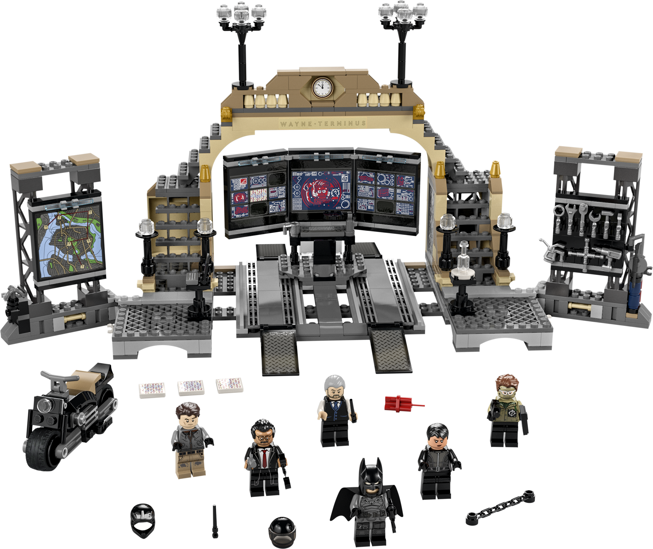 LEGO set 76183-1 Batcave: The Riddler Face-off - Image 1
