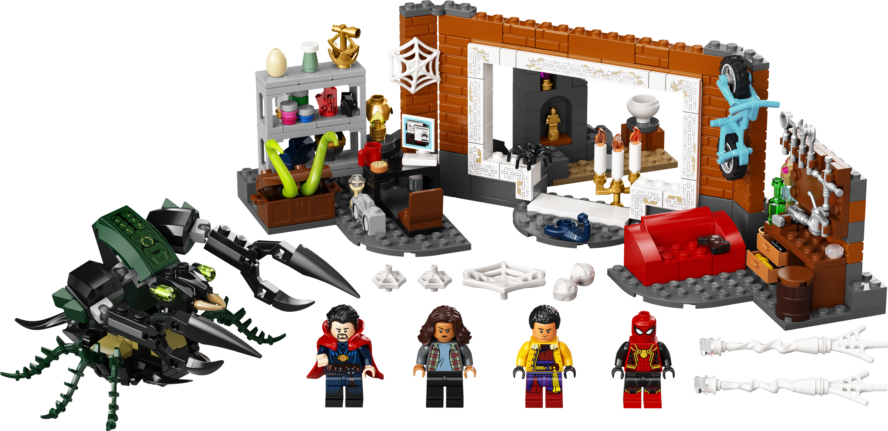 LEGO set 76185-1 Spider-Man at the Sanctum Workshop - Image 1