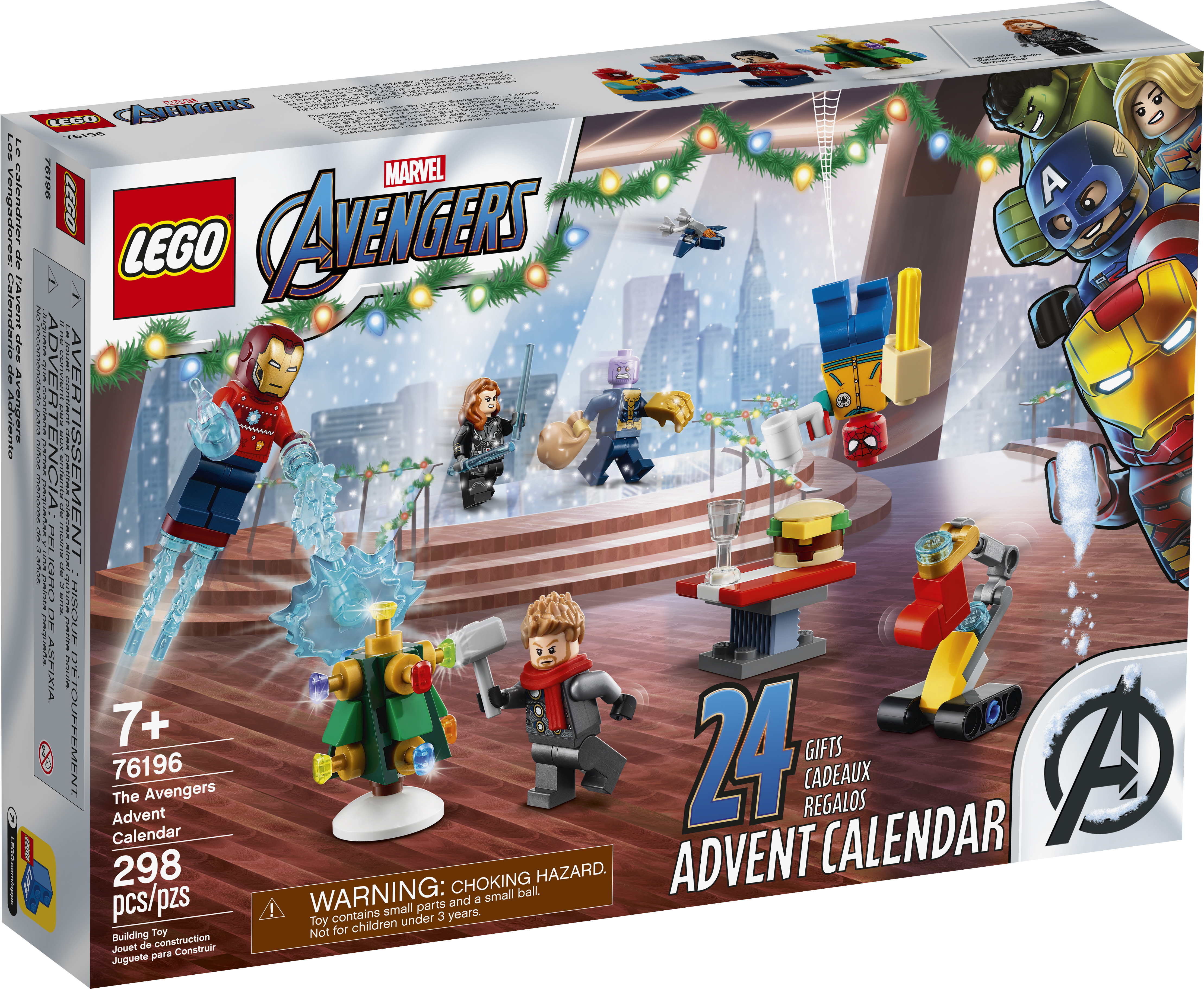 LEGO set 76196-1 Marvel The Avengers Advent Calendar 2021 - Image 1