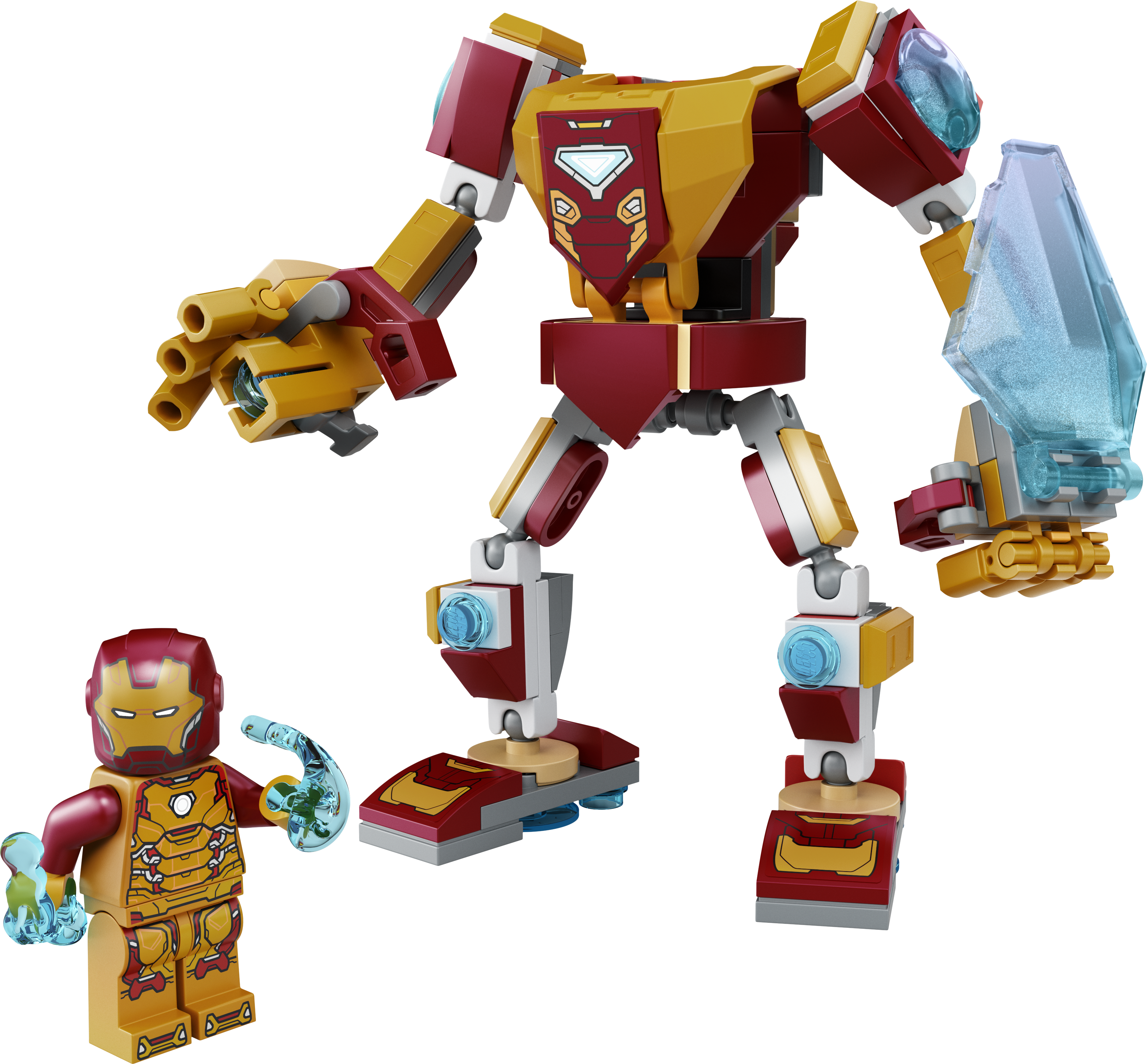 LEGO set 76203-1 Iron Man Mech Armor - Image 1