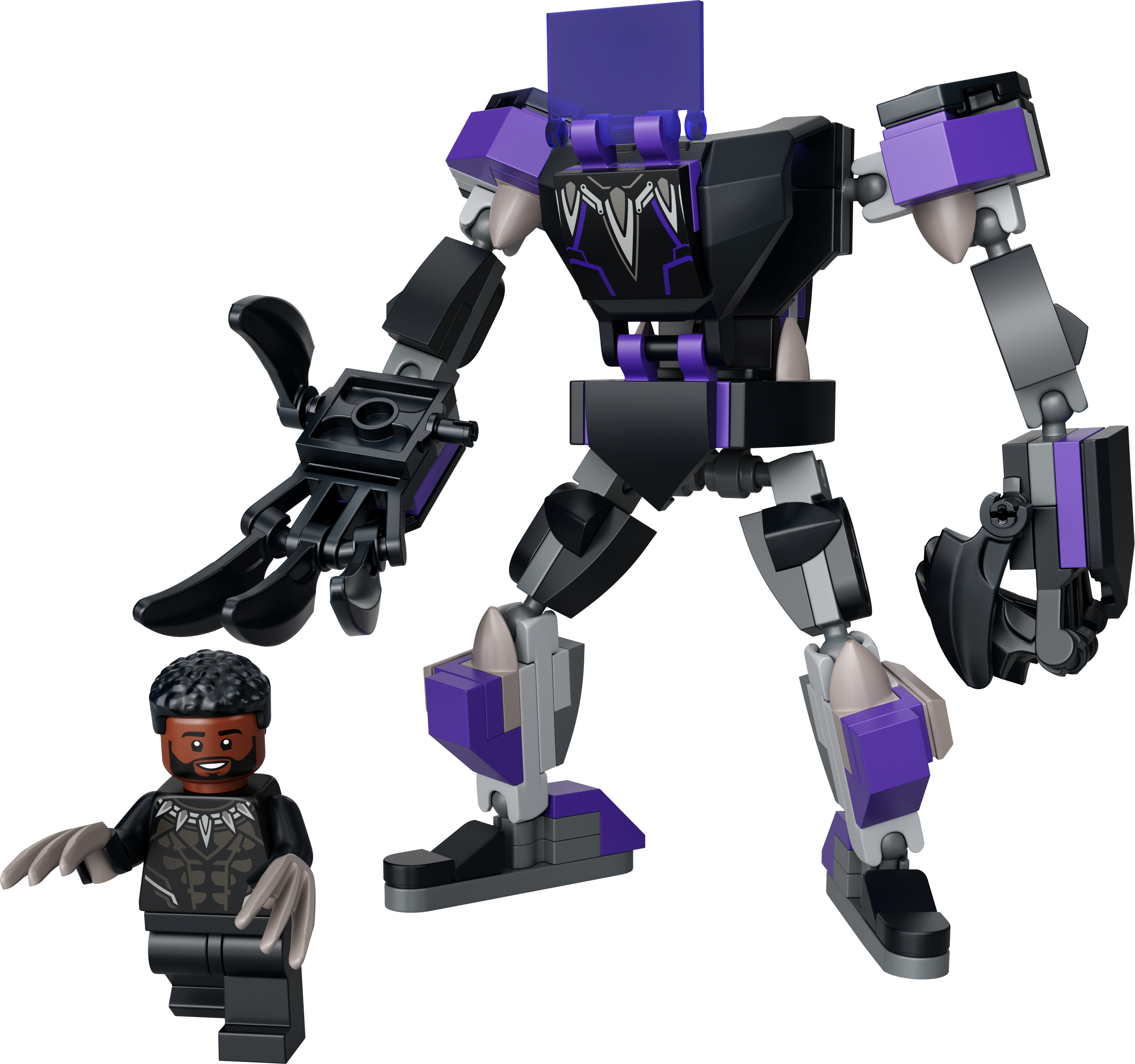 LEGO set 76204-1 Black Panther Mech Armor - Image 1