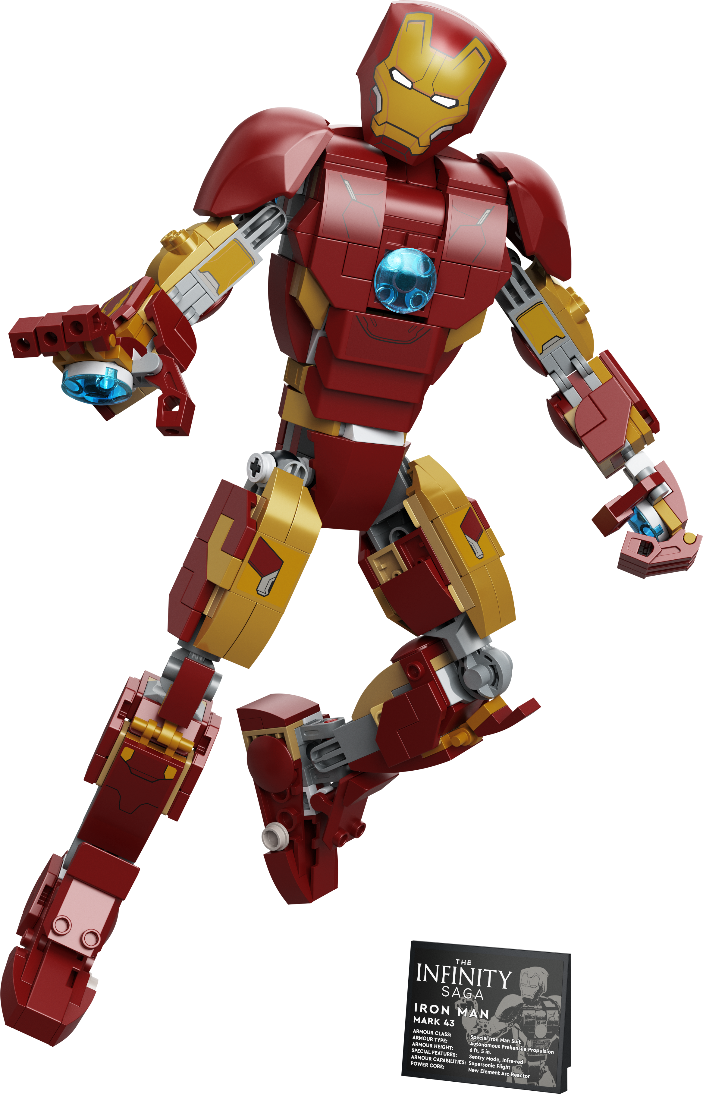 LEGO set 76206-1 Iron Man Figure - Image 1