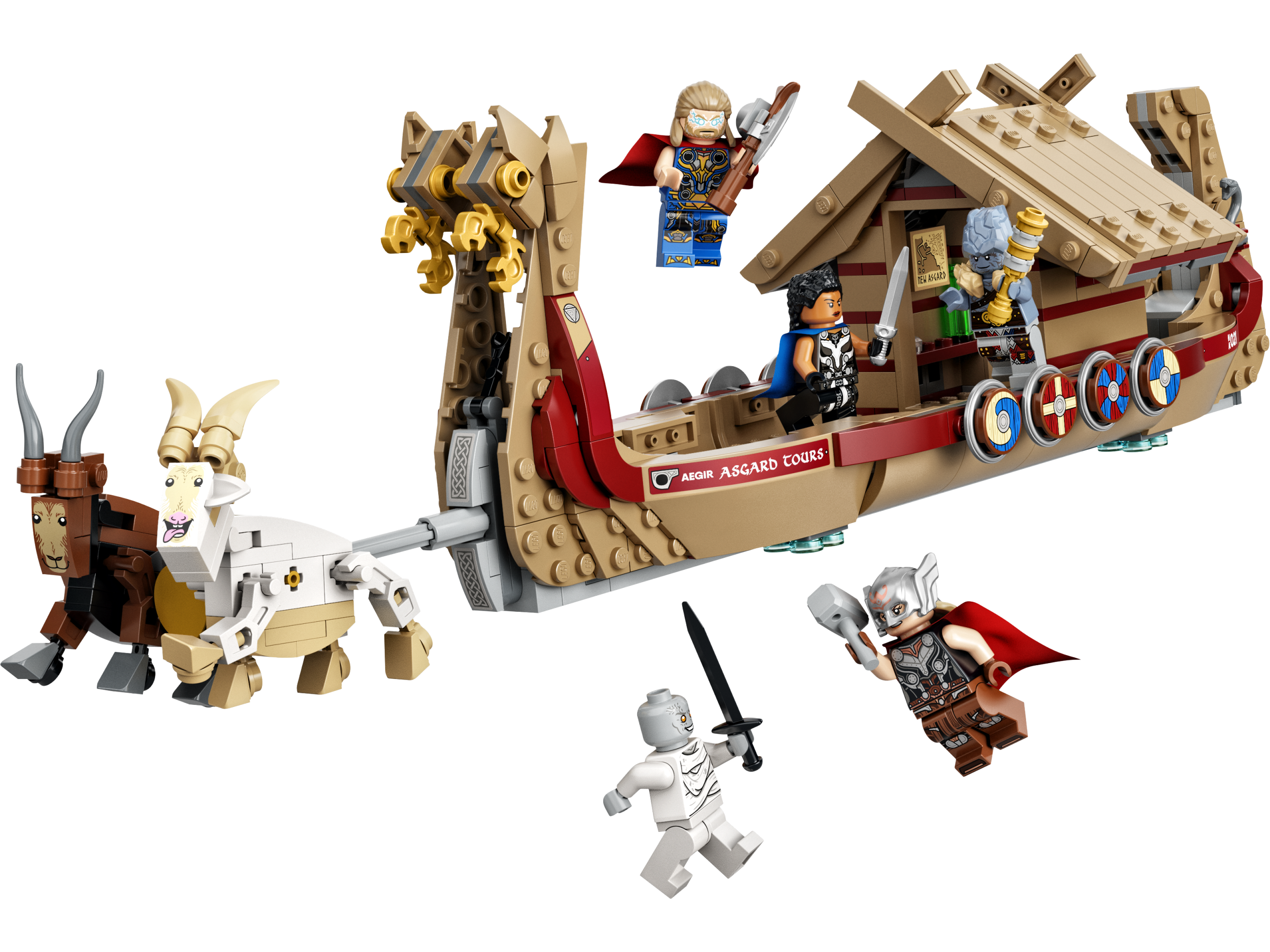 LEGO set 76208-1 The Goat Boat - Image 1