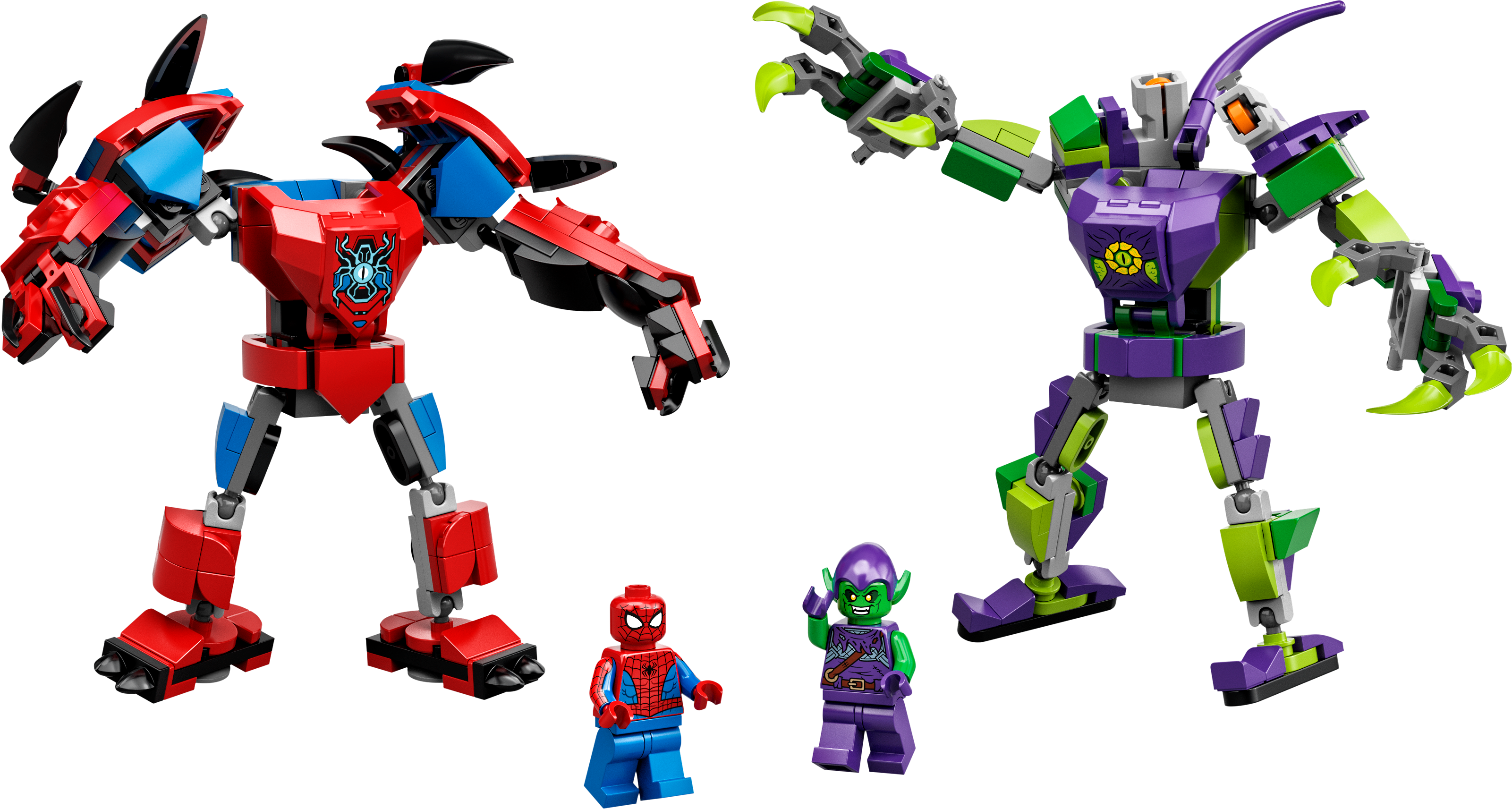 LEGO set 76219-1 Spider-Man & Green Goblin Mech Battle - Image 1