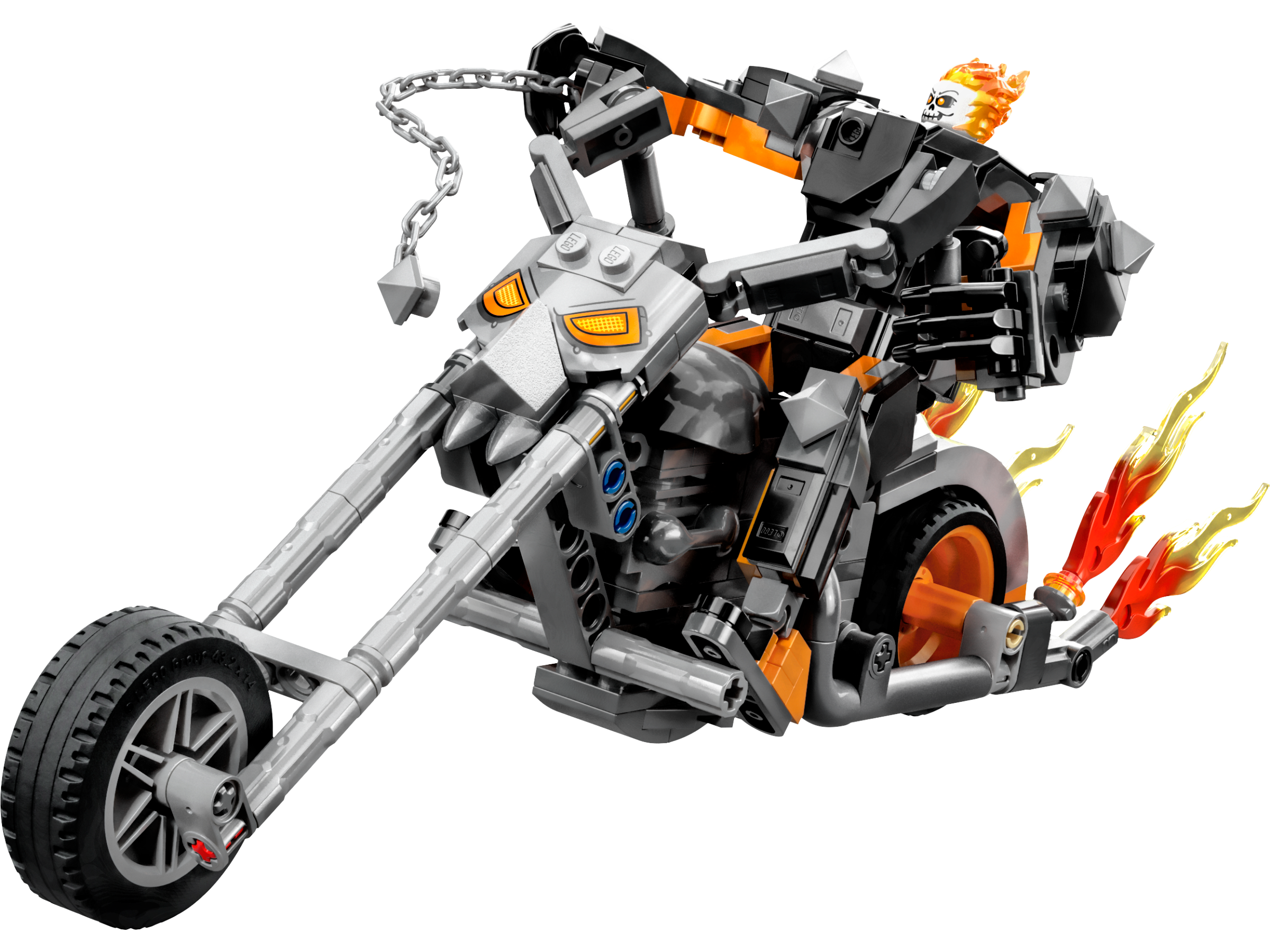 LEGO set 76245-1 Ghost Rider Mech & Bike - Image 1
